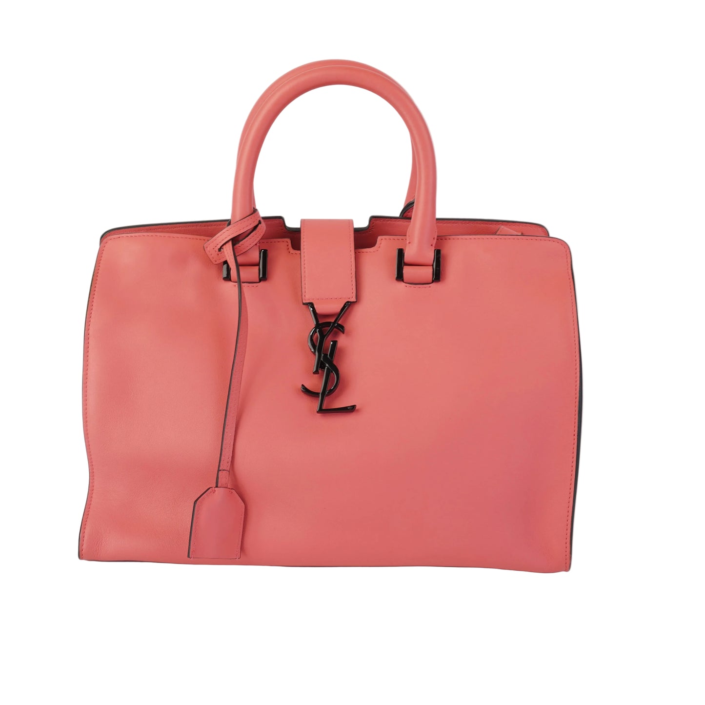 YSL	Baby Cavas Tote Bright Pink
