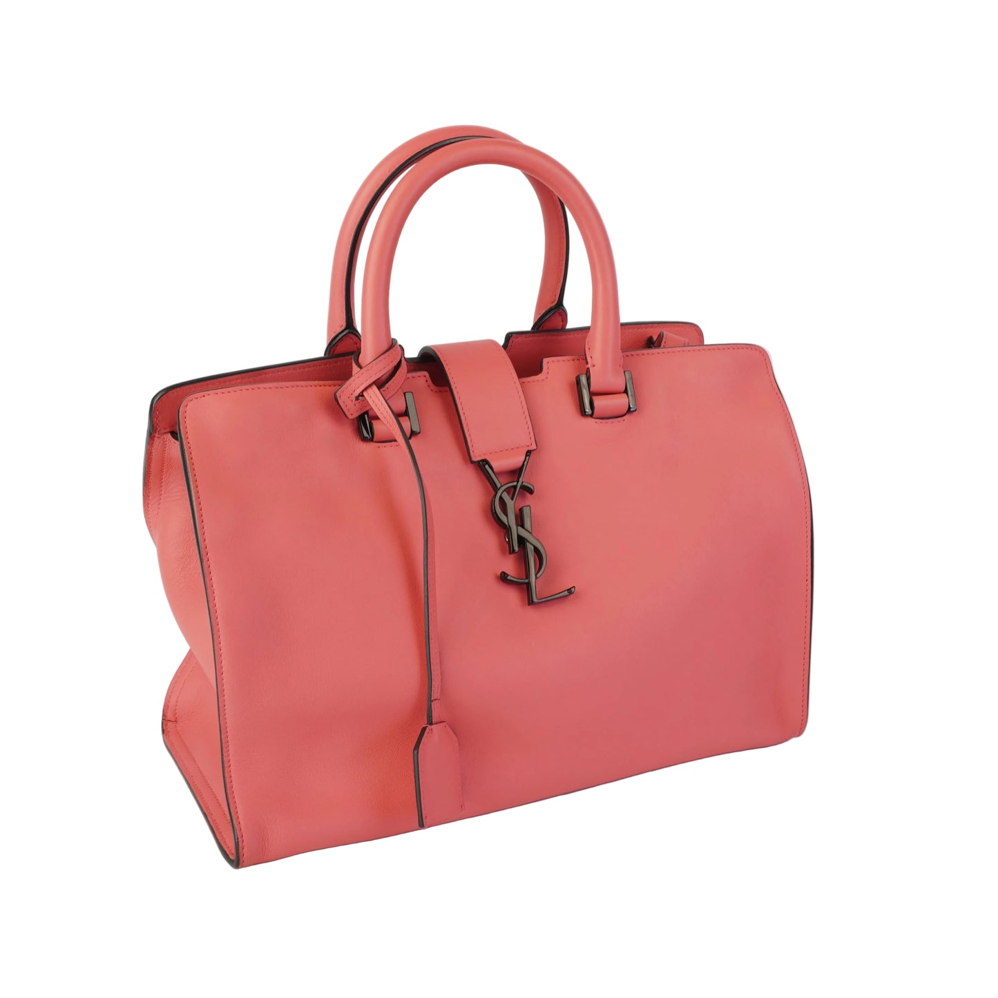 YSL	Baby Cavas Tote Bright Pink