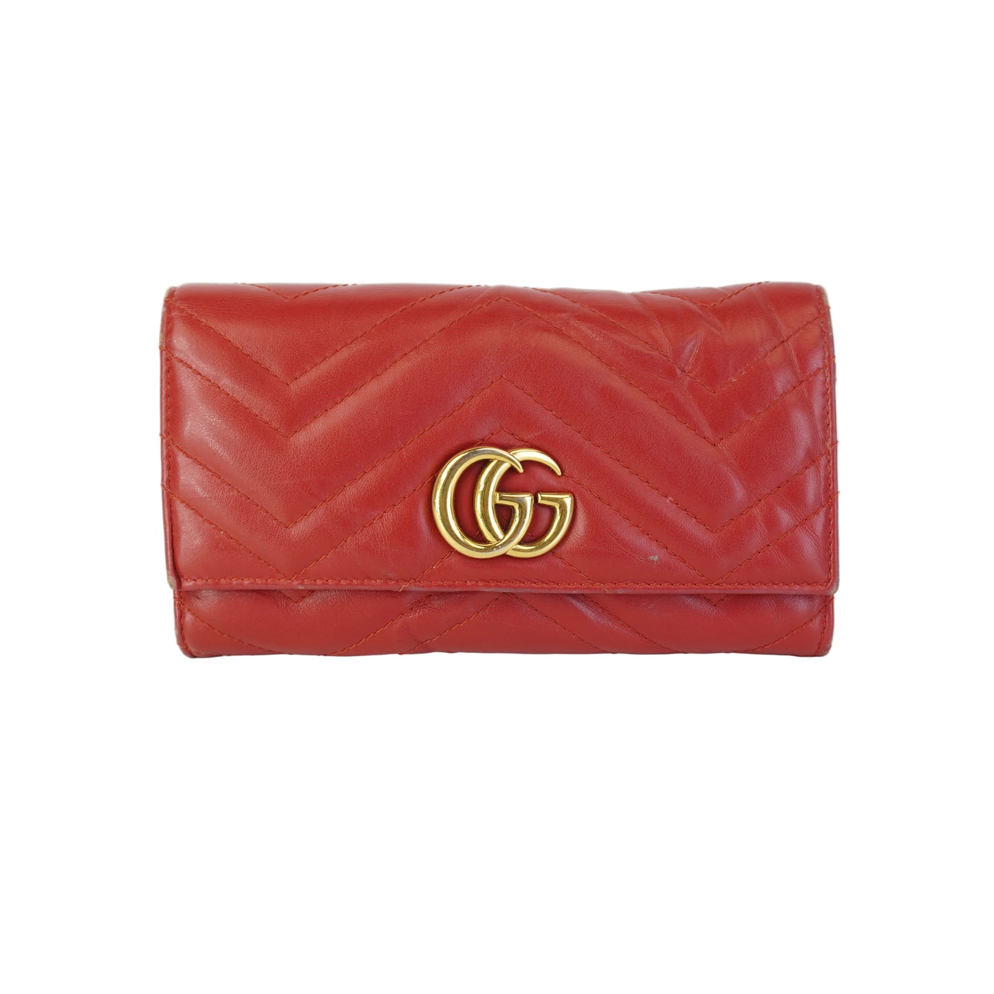 Gucci GG Marmont wallet Red