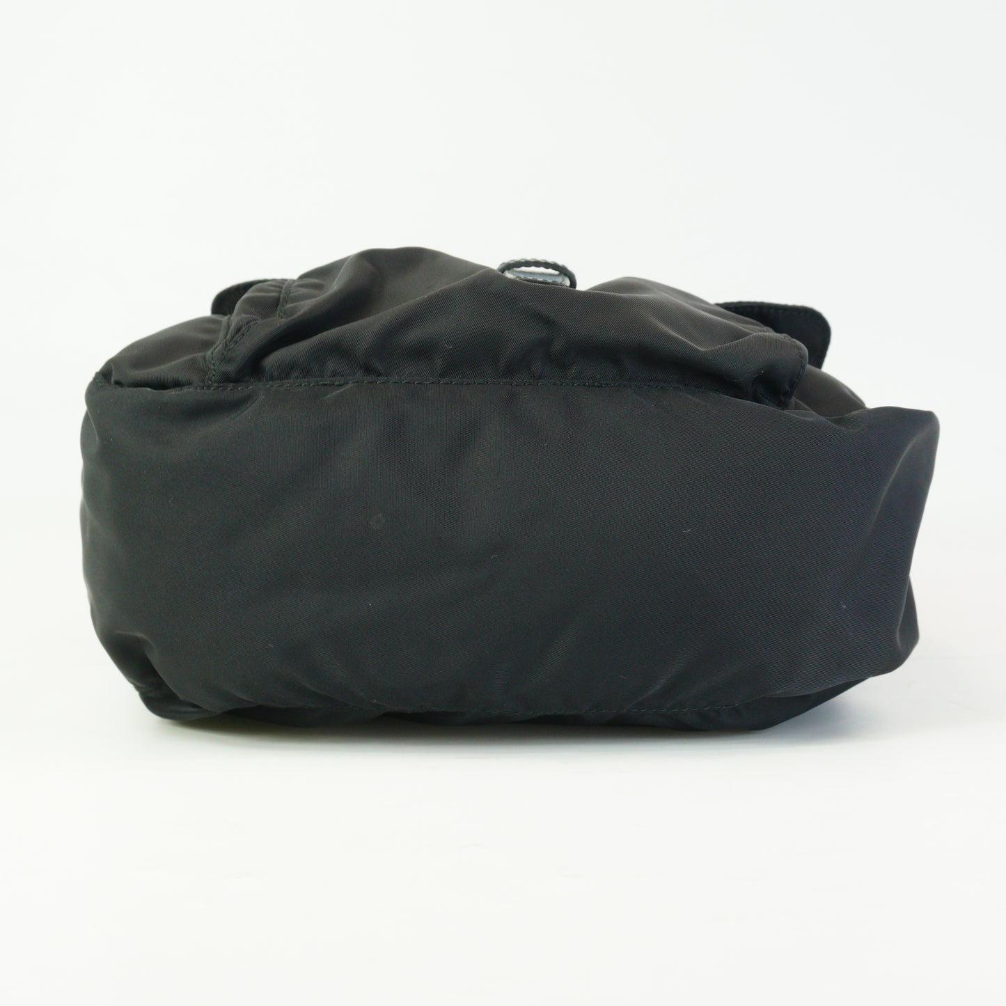 Prada Nylon Messenger Bag Black Medium SHW