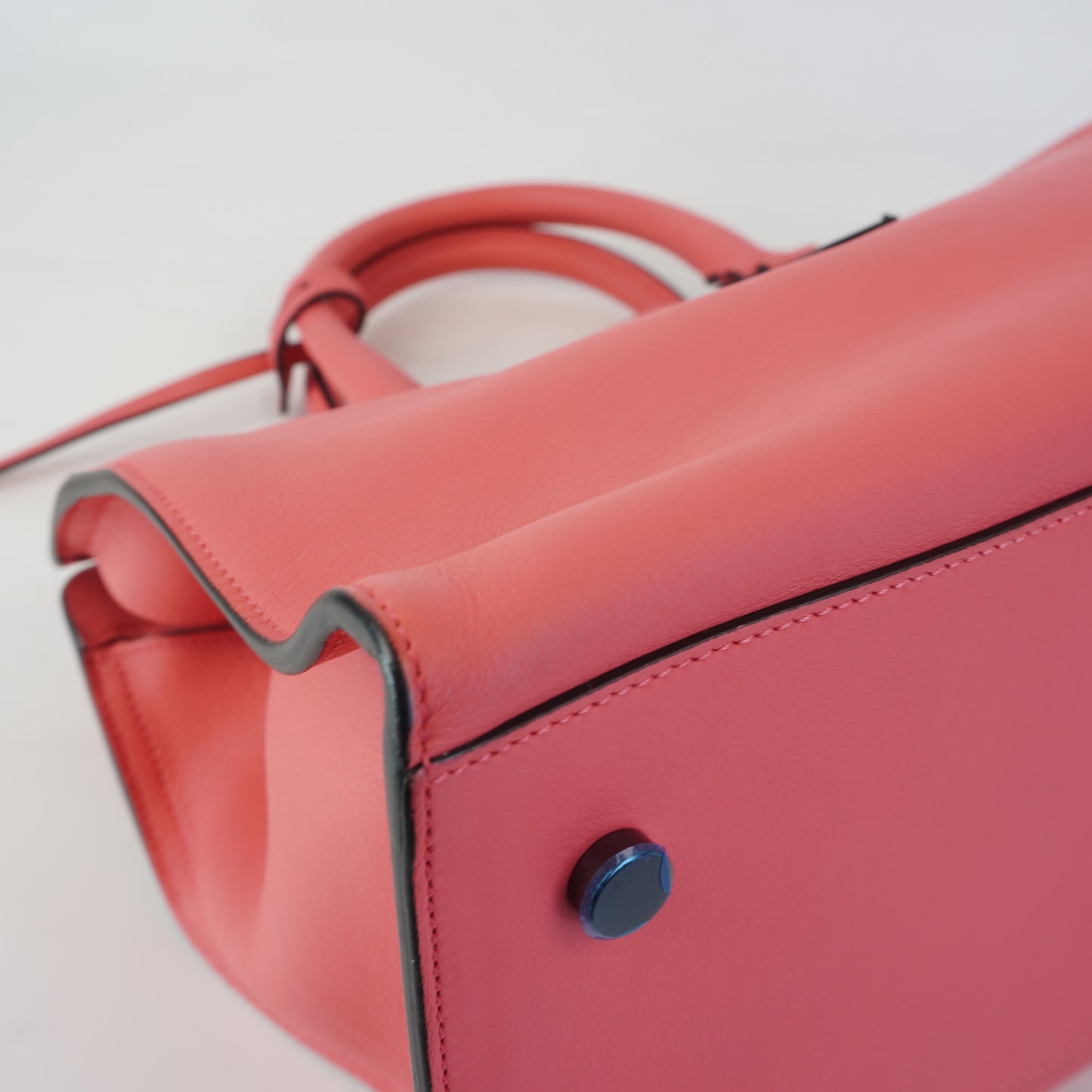 YSL	Baby Cavas Tote Bright Pink
