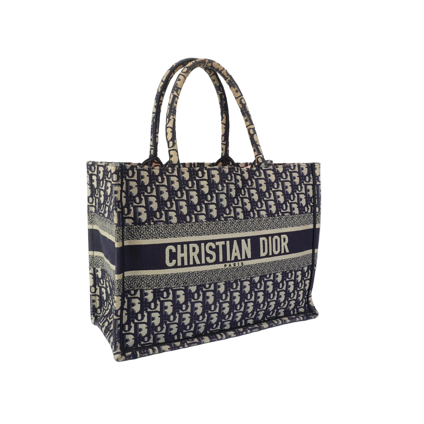 Dior	Book Tote Blue Oblique