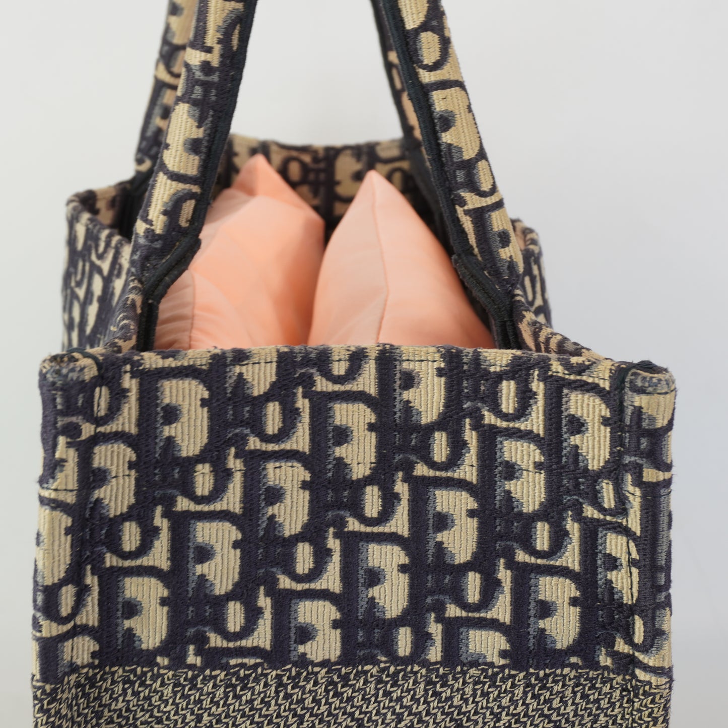Dior	Book Tote Blue Oblique