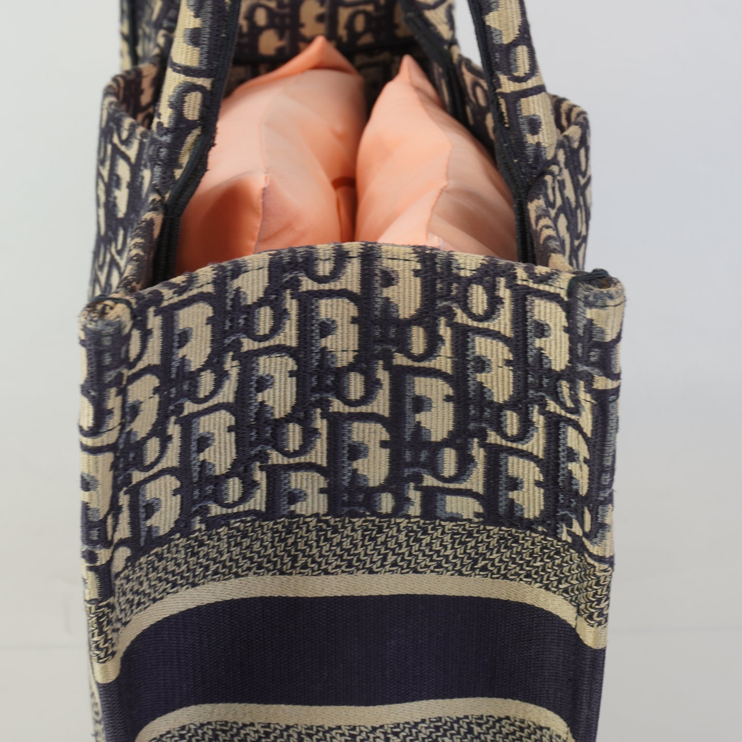 Dior	Book Tote Blue Oblique