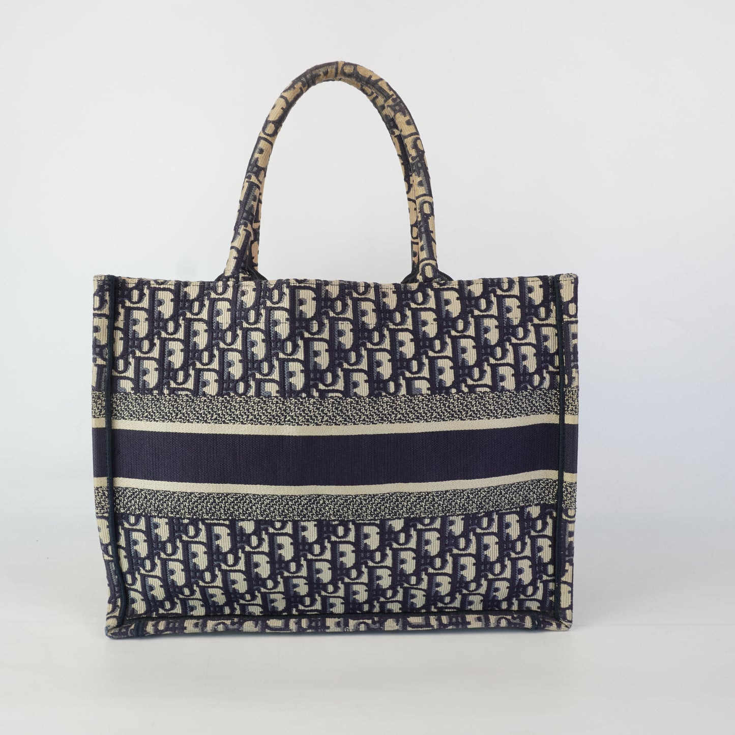 Dior	Book Tote Blue Oblique