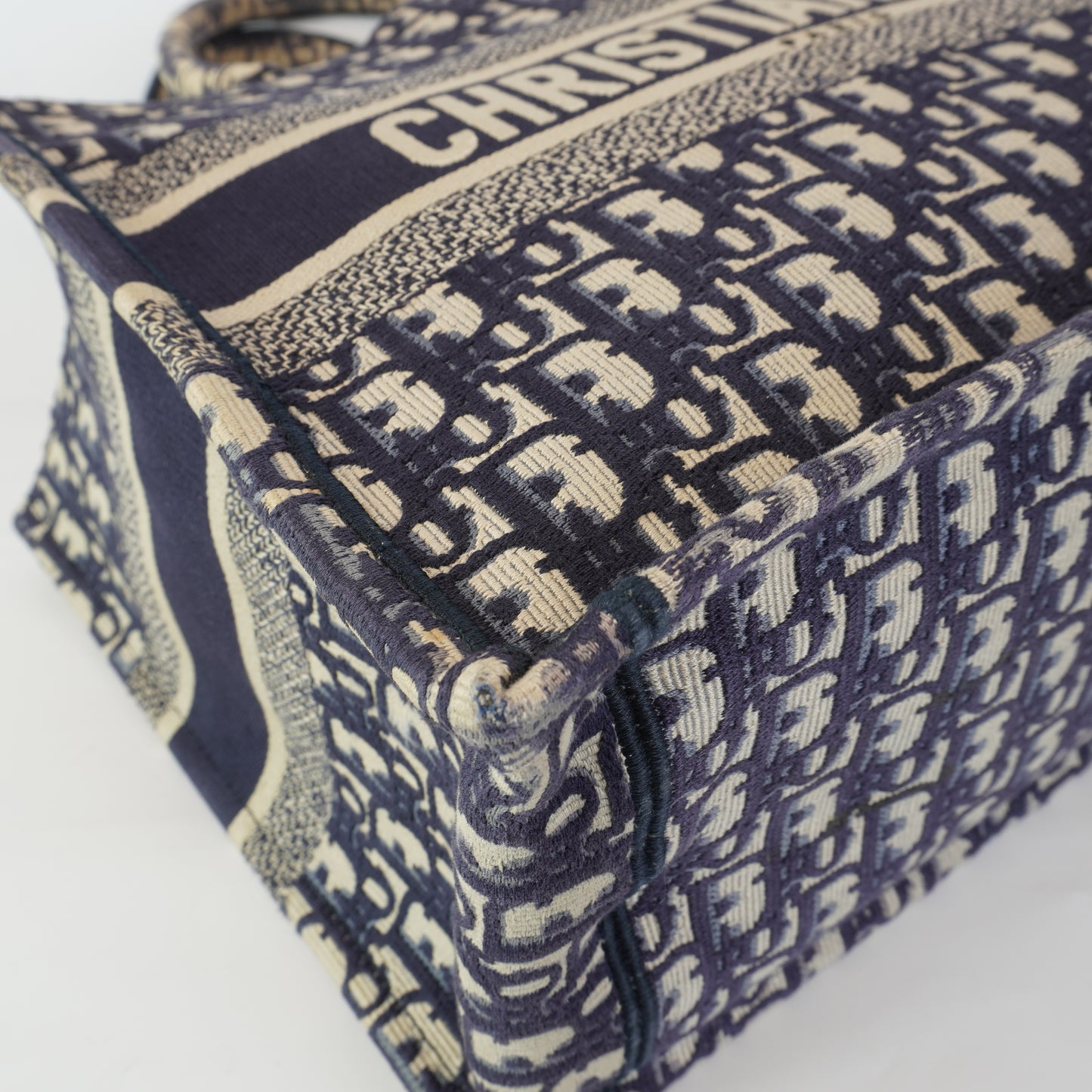 Dior	Book Tote Blue Oblique