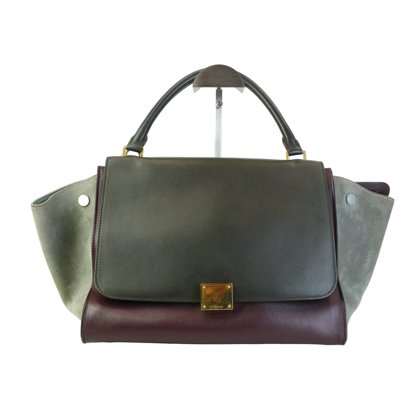Celine Trapeze bag Medium Multi Color GHW