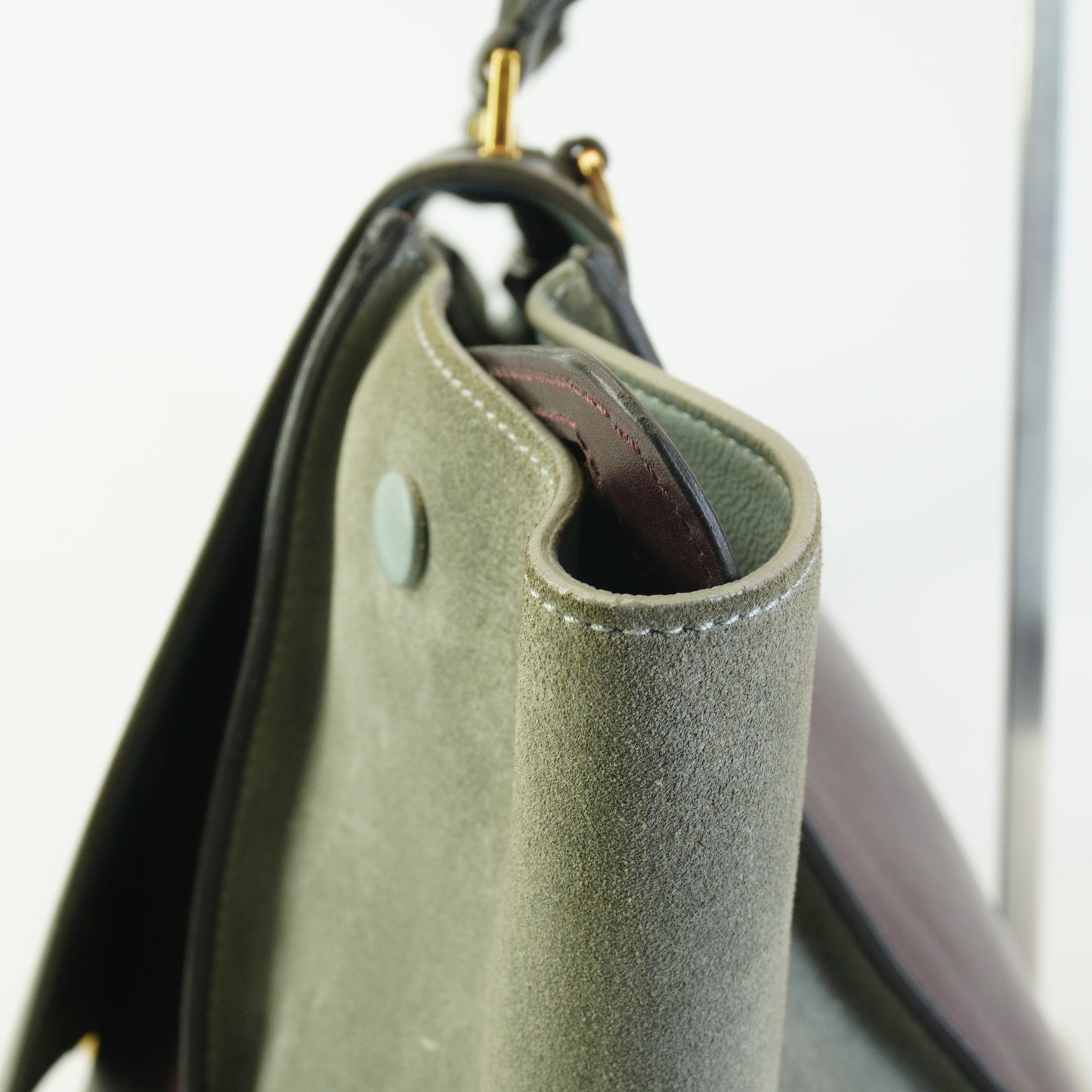 Celine Trapeze bag Medium Multi Color GHW