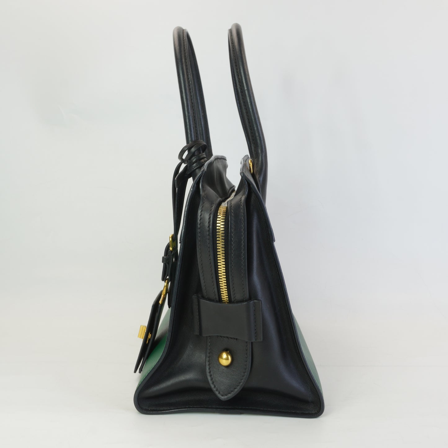 Prada saffiano And City Calf Esplanade GHW Medium