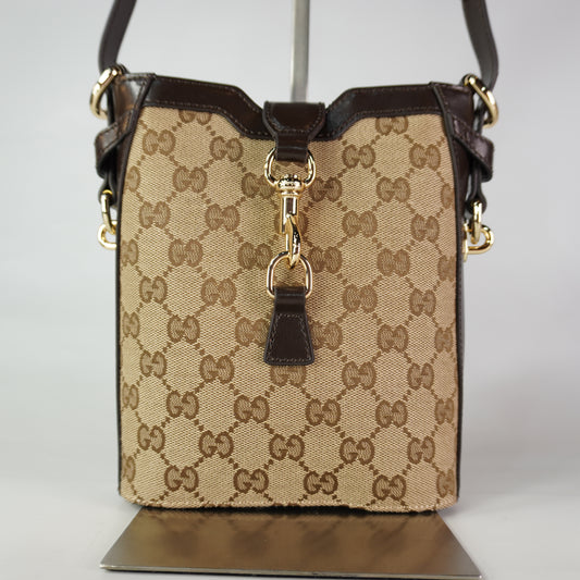 Gucci GG Emblem Small Bucket