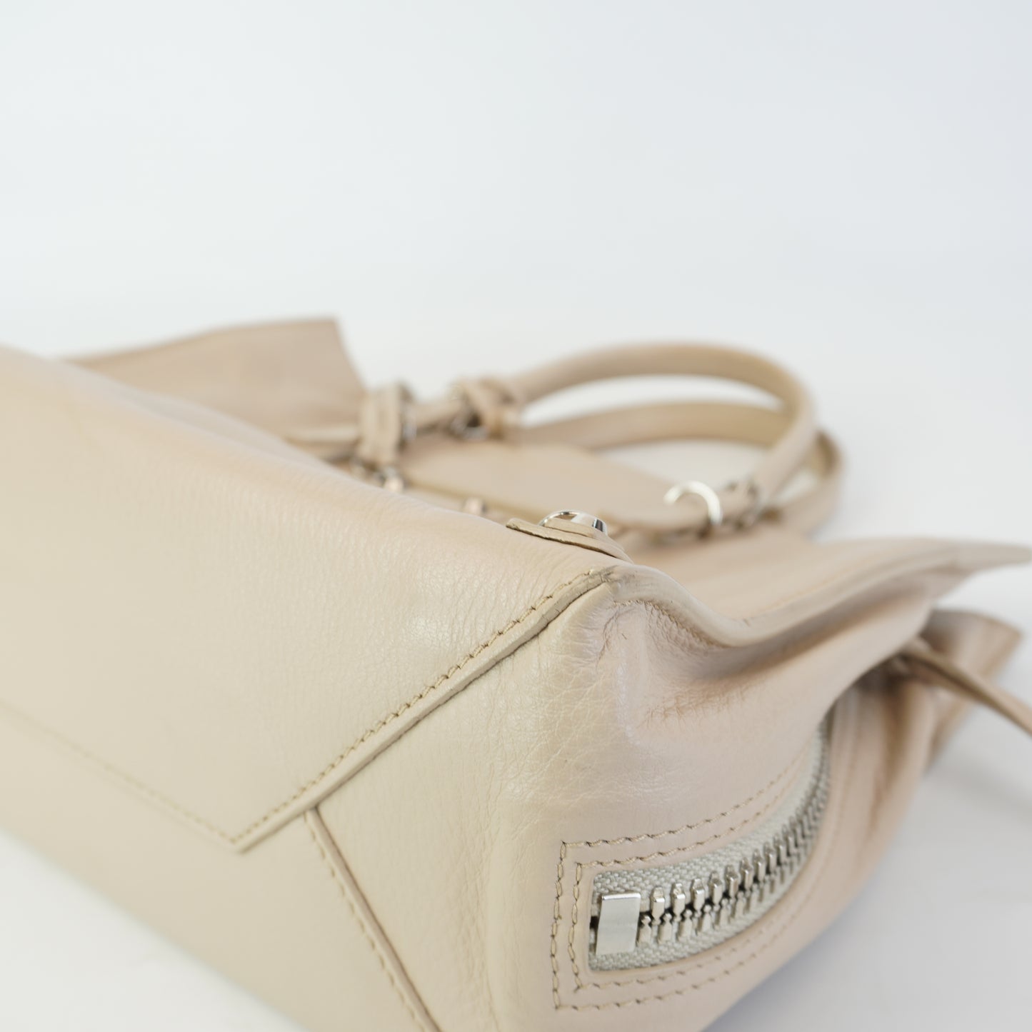 Balenciaga	Papier Tote Beige