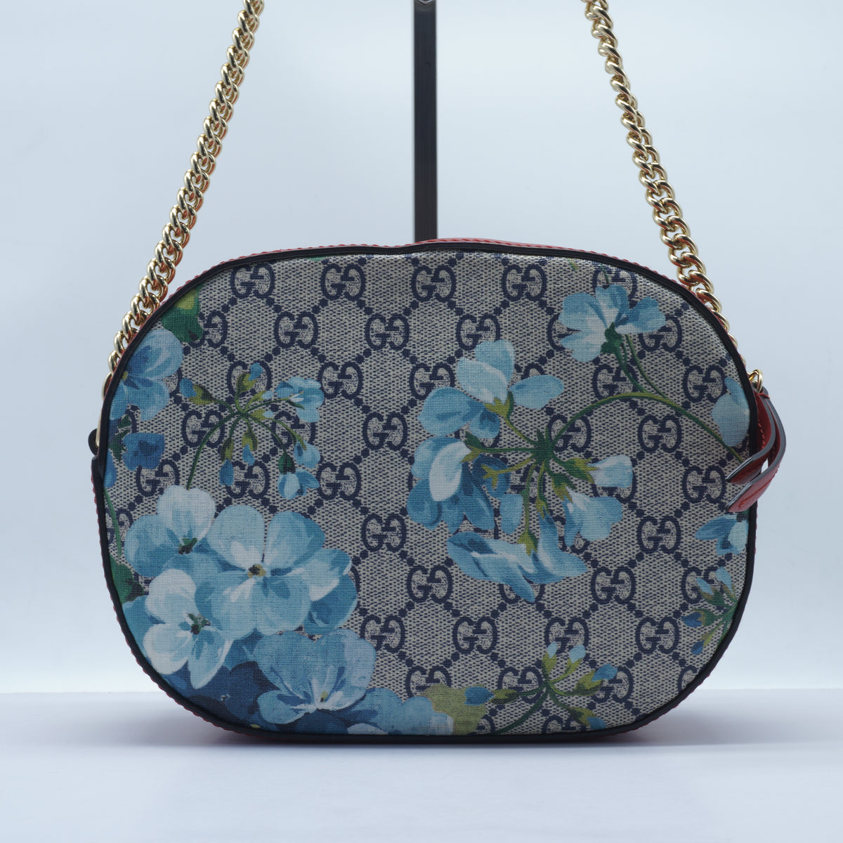 Gucci	GG Supreme Small Monogram Blooms/ Red GHW