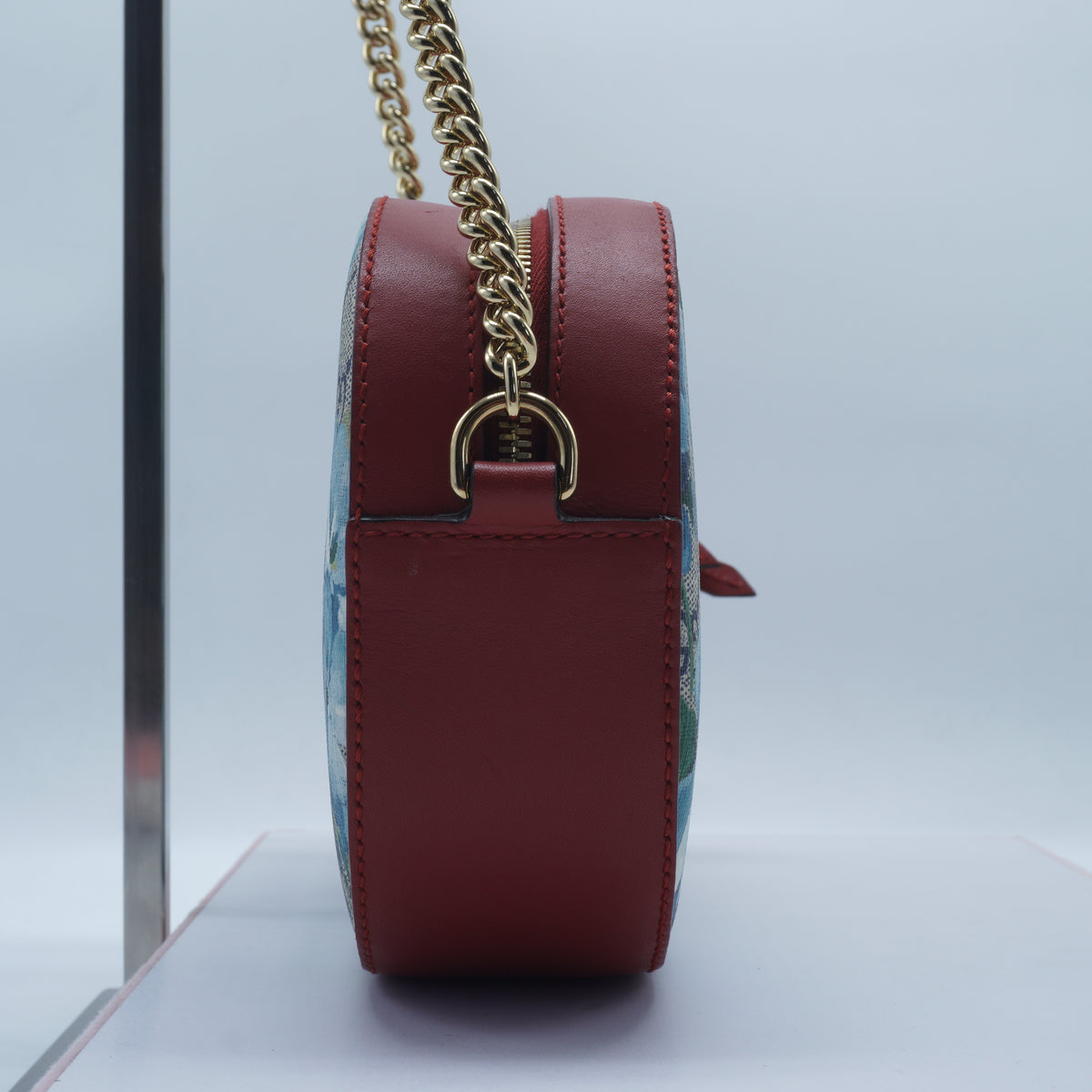 Gucci	GG Supreme Small Monogram Blooms/ Red GHW
