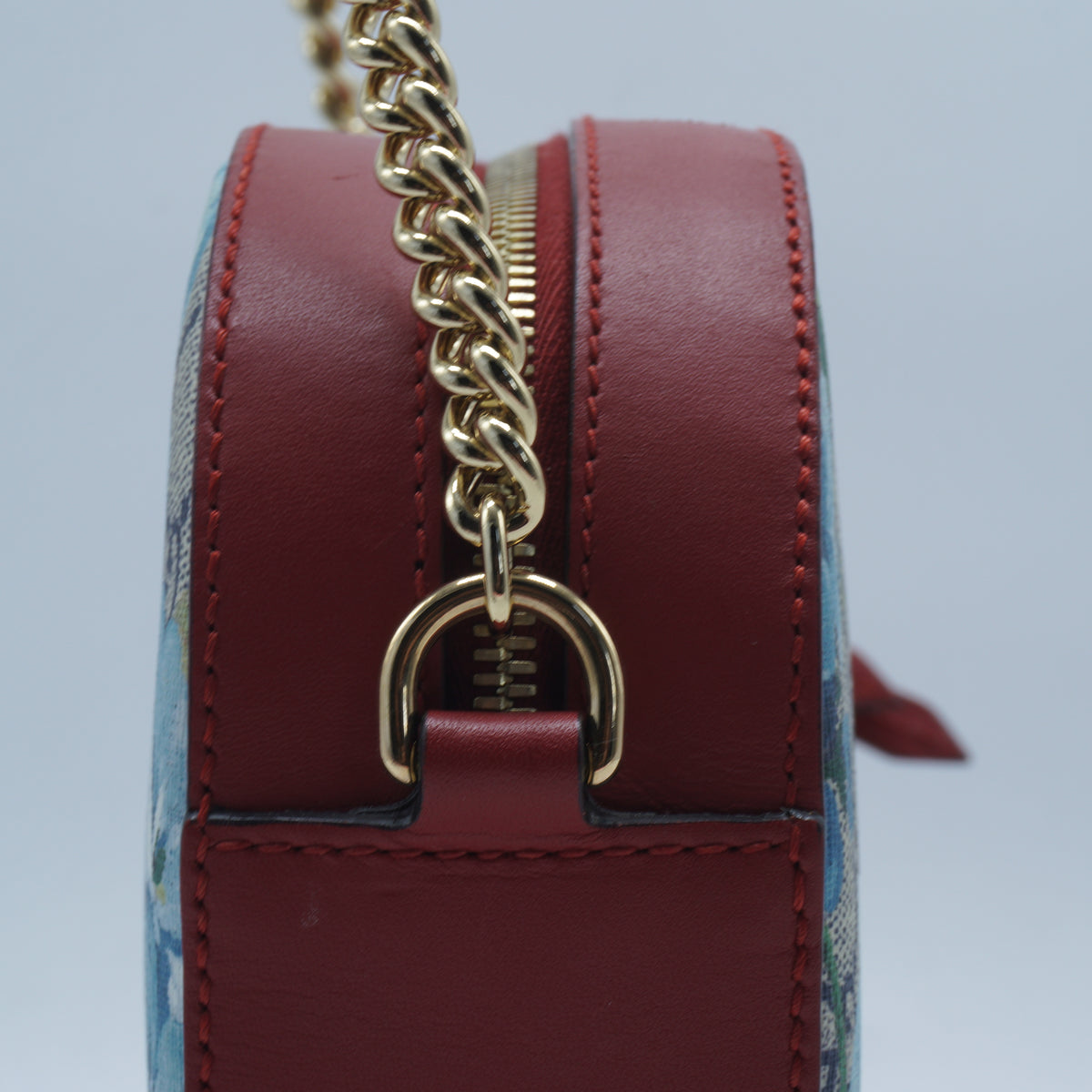 Gucci	GG Supreme Small Monogram Blooms/ Red GHW