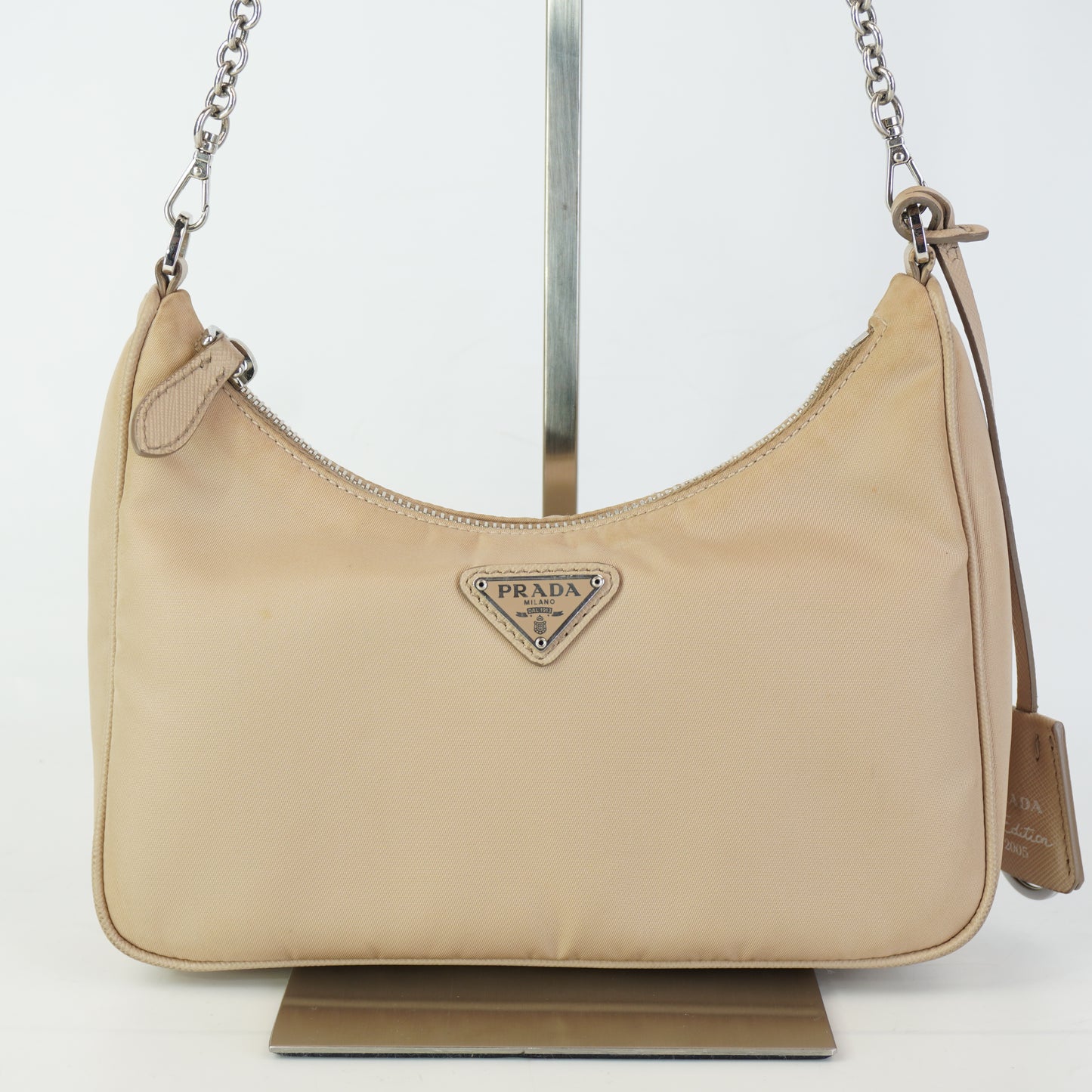 Prada Re-Edition 2005 Nylon Beige