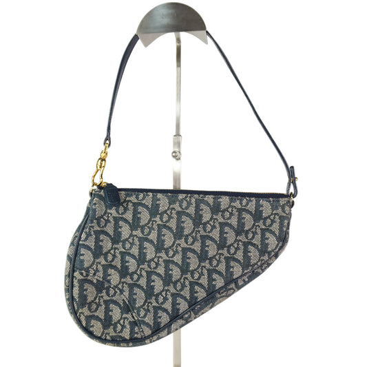 Dior	Monogram Mini Saddle Pochette