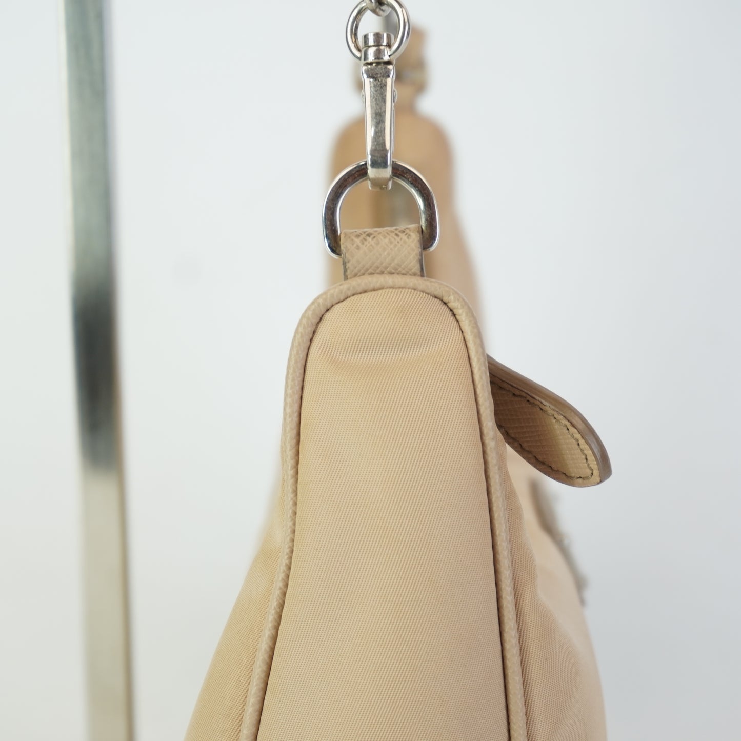 Prada Re-Edition 2005 Nylon Beige