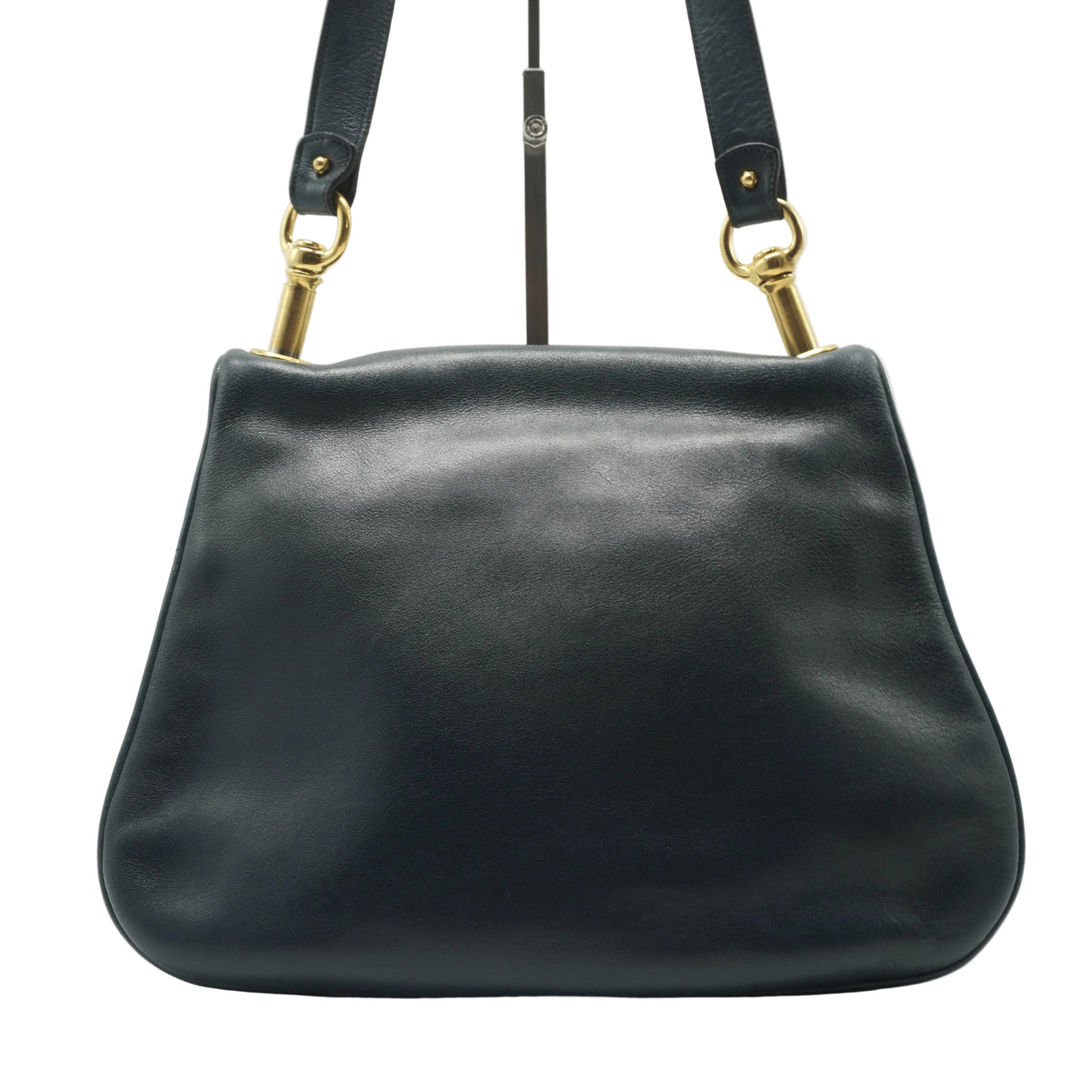 Gucci Blondie medium dark navy blue GHW