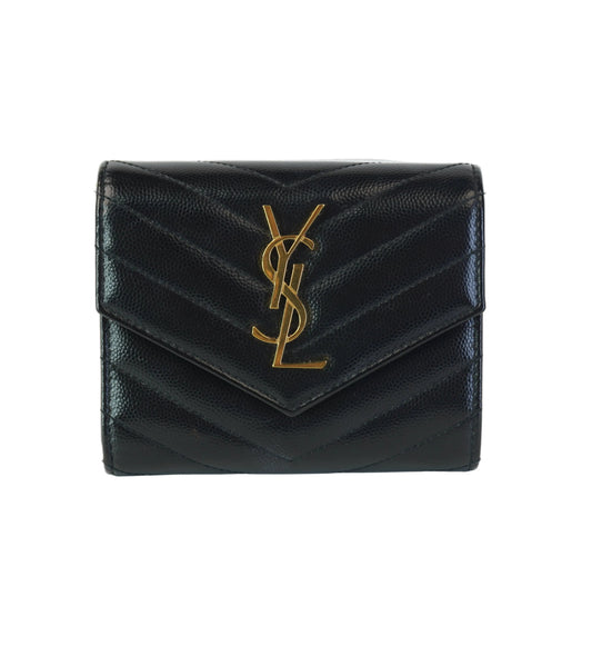 YSL	Mono Compact Tri-Fold