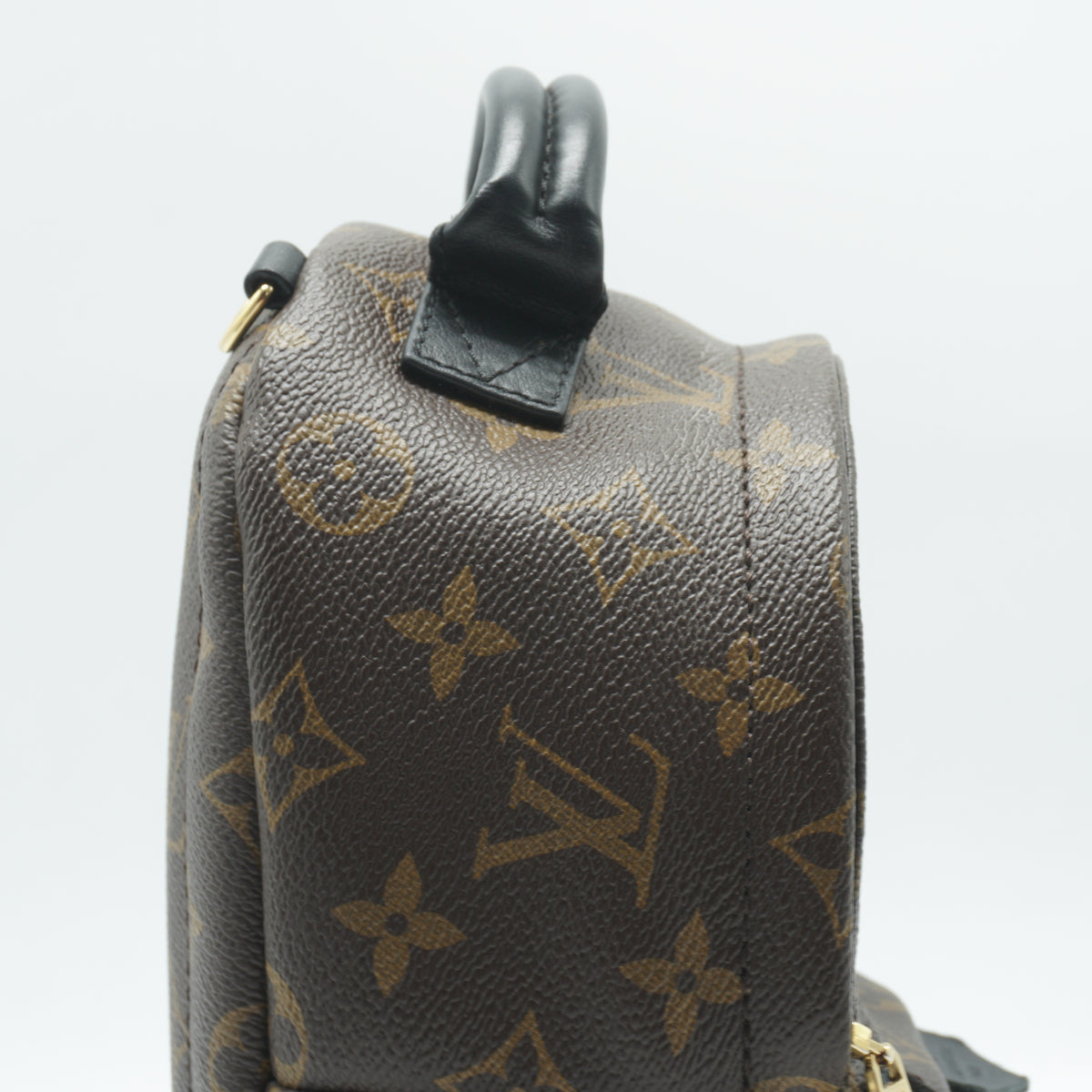 Louis Vuitton	Palm Springs Backpack mini monogram GHW
