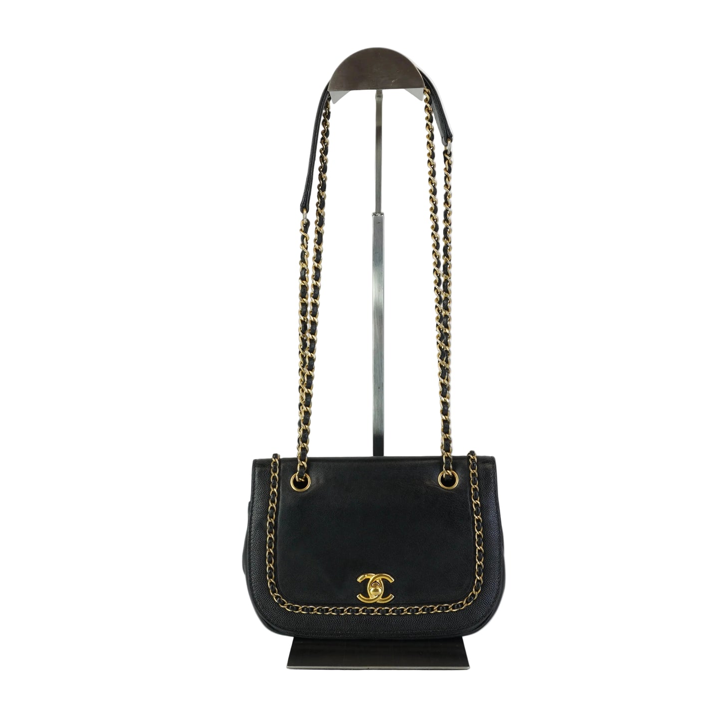 Chanel Lovely Mini Chain Flap Black GHW