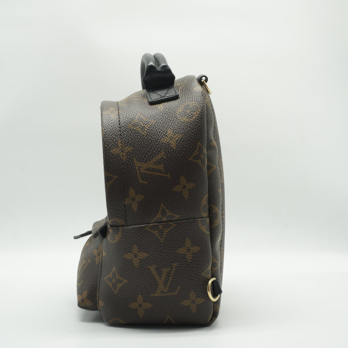 Louis Vuitton	Palm Springs Backpack mini monogram GHW