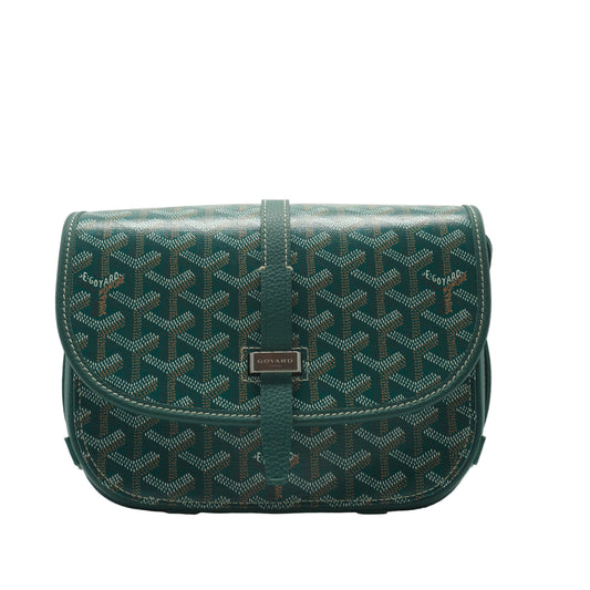 Goyard Belvedere PM Green SHW