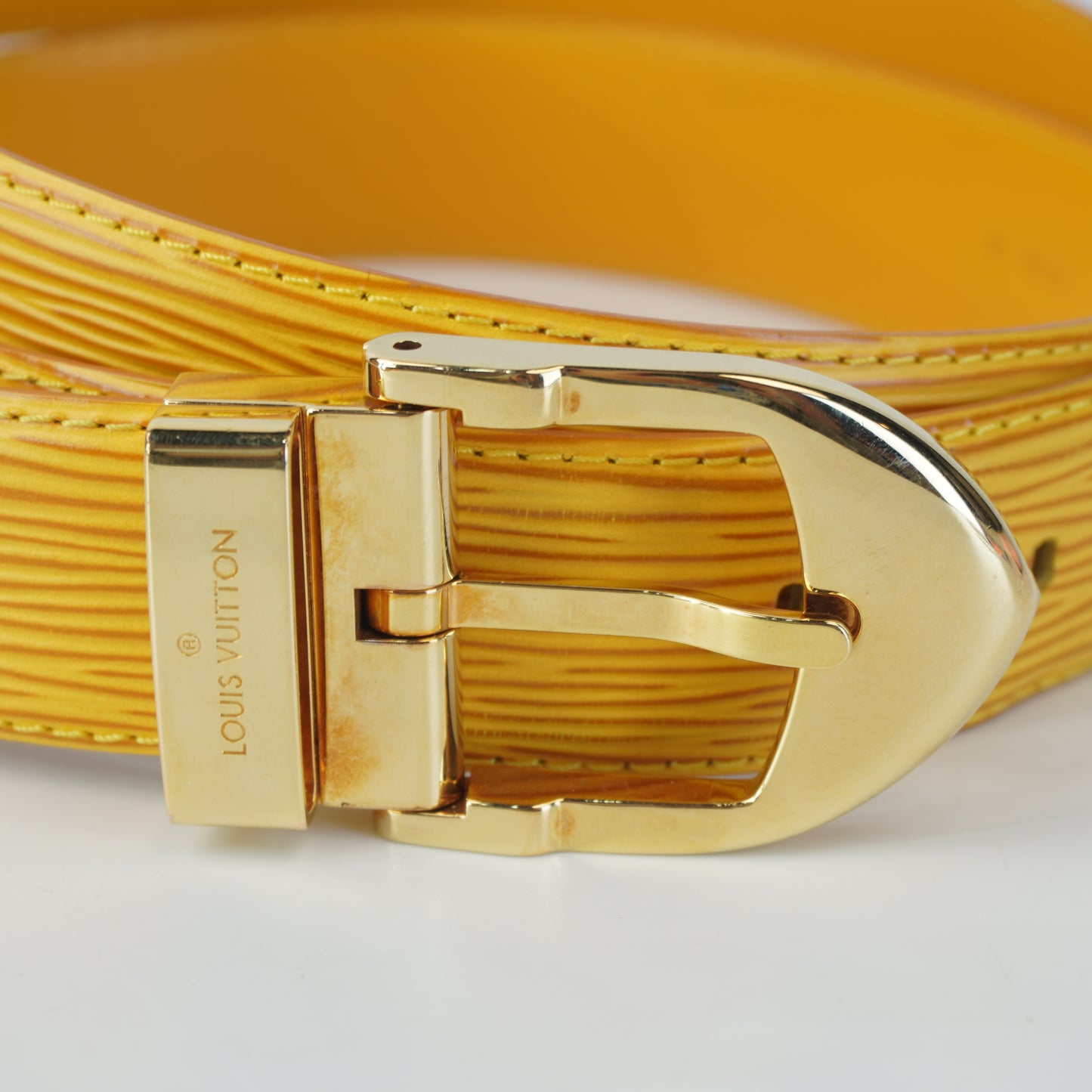 Louis Vuitton	Ceinture Classic Belt Tassil Yellow Epi