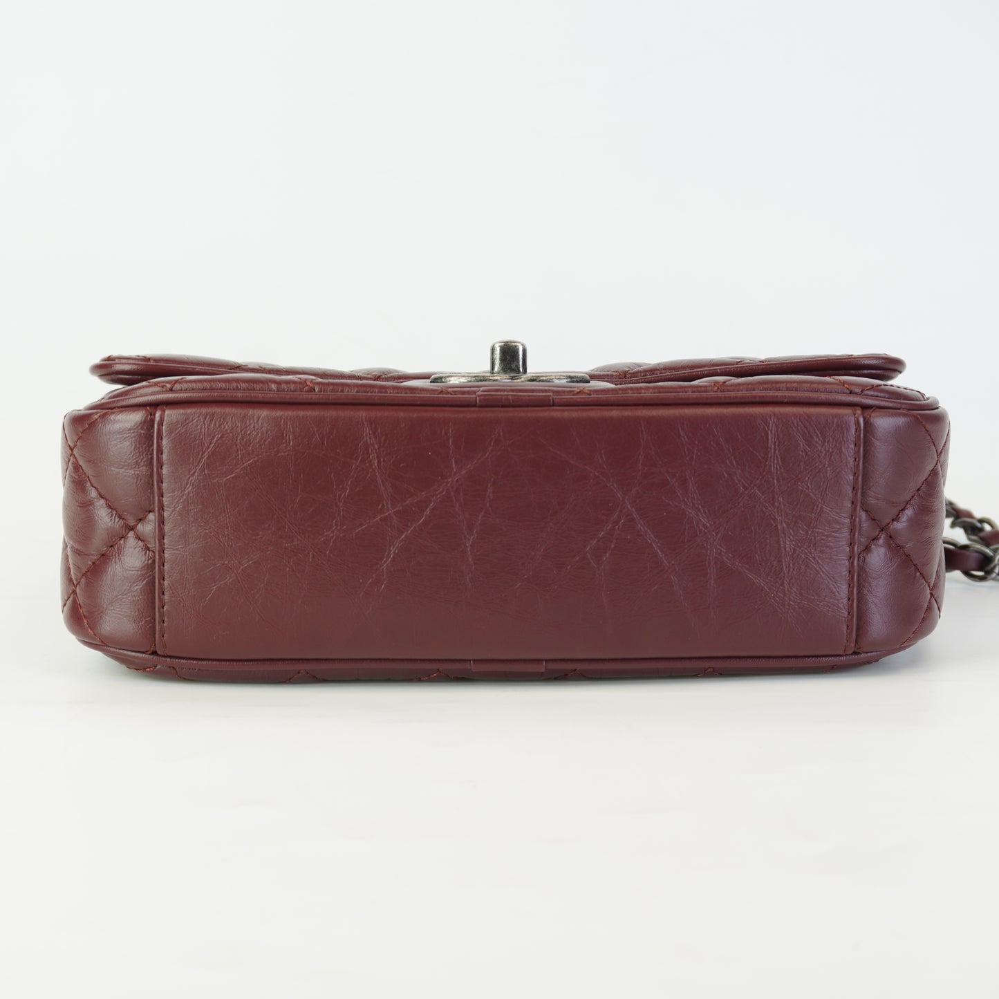 Chanel	Classic Flap Burgundy Small MHW