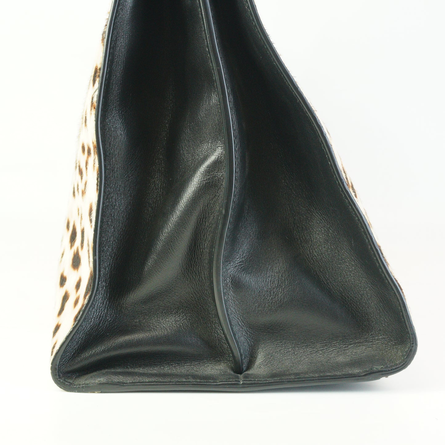 Gucci Bamboo  Calfhair Nymphaea Bag GHW Large