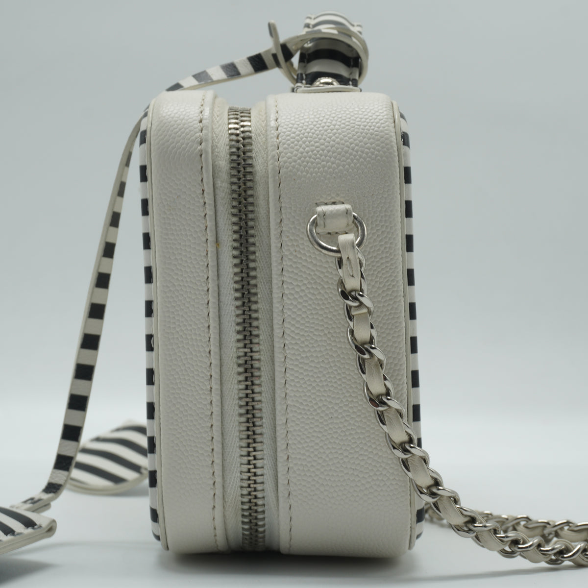 Chanel Vanity Case Small White SHW