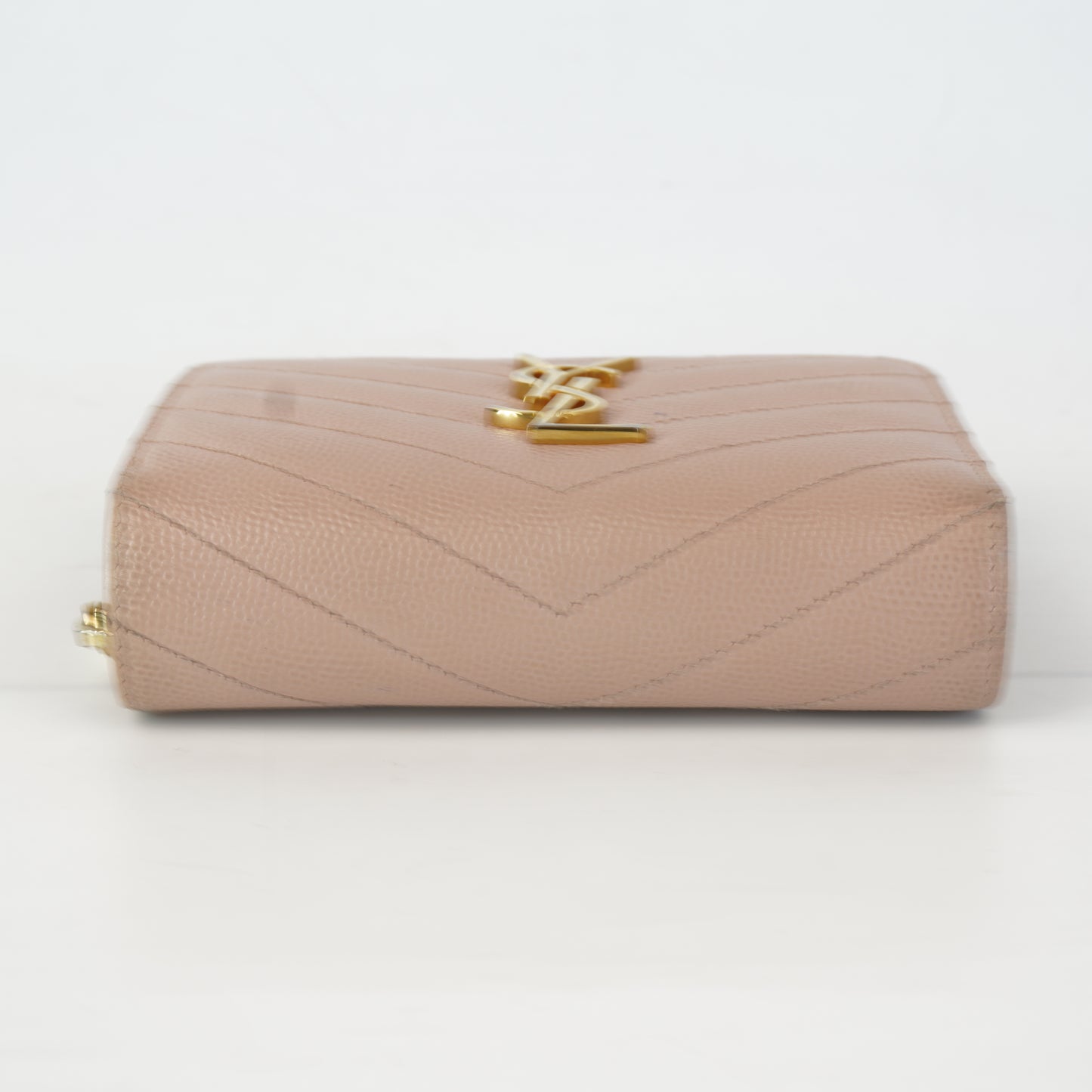 YSL	Cassandre Wallet Pink