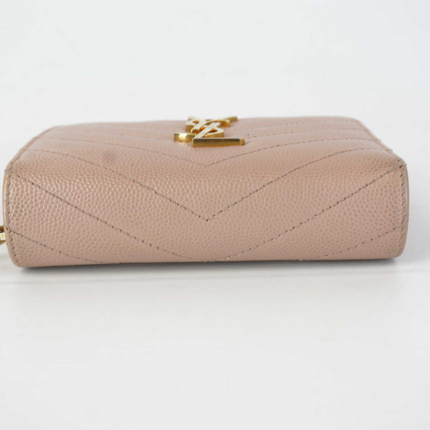 YSL	Cassandre Wallet Pink