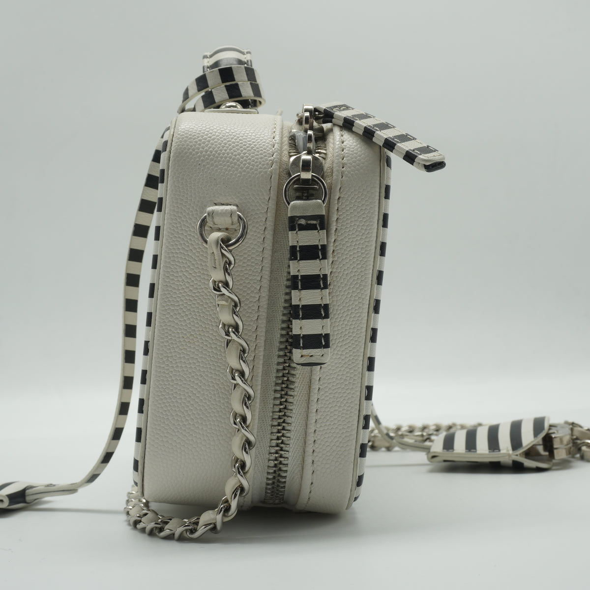 Chanel Vanity Case Small White SHW