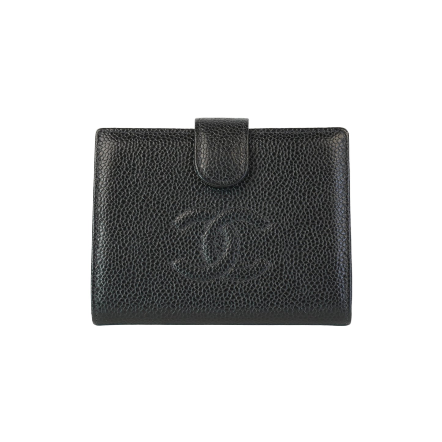 Chanel Quilted Cavier Bifold Wallet