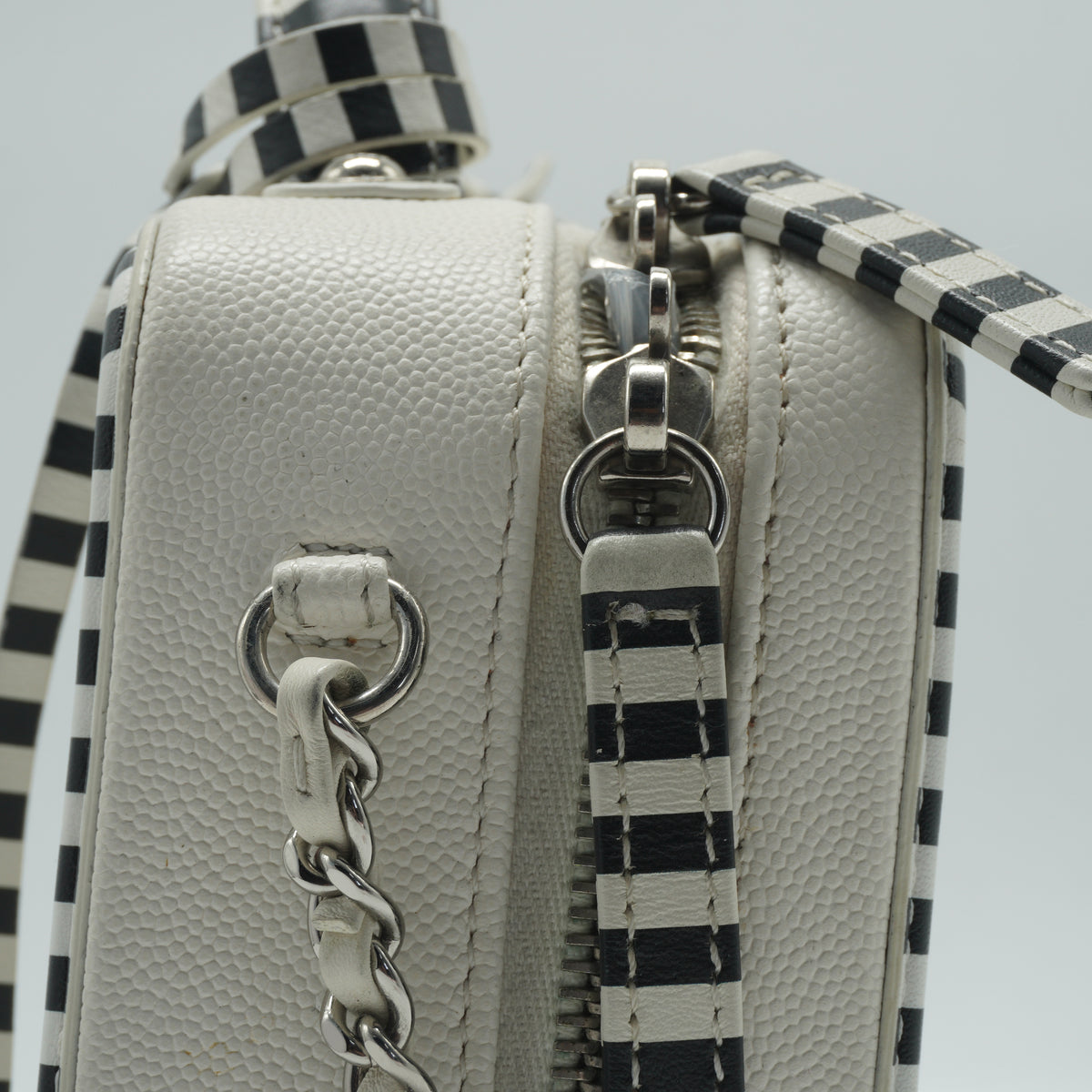 Chanel Vanity Case Small White SHW