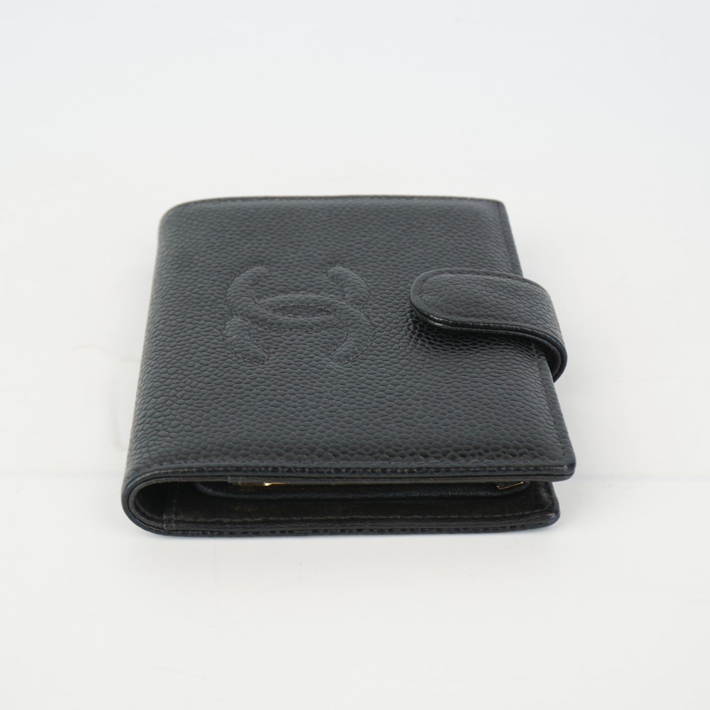 Chanel Quilted Cavier Bifold Wallet