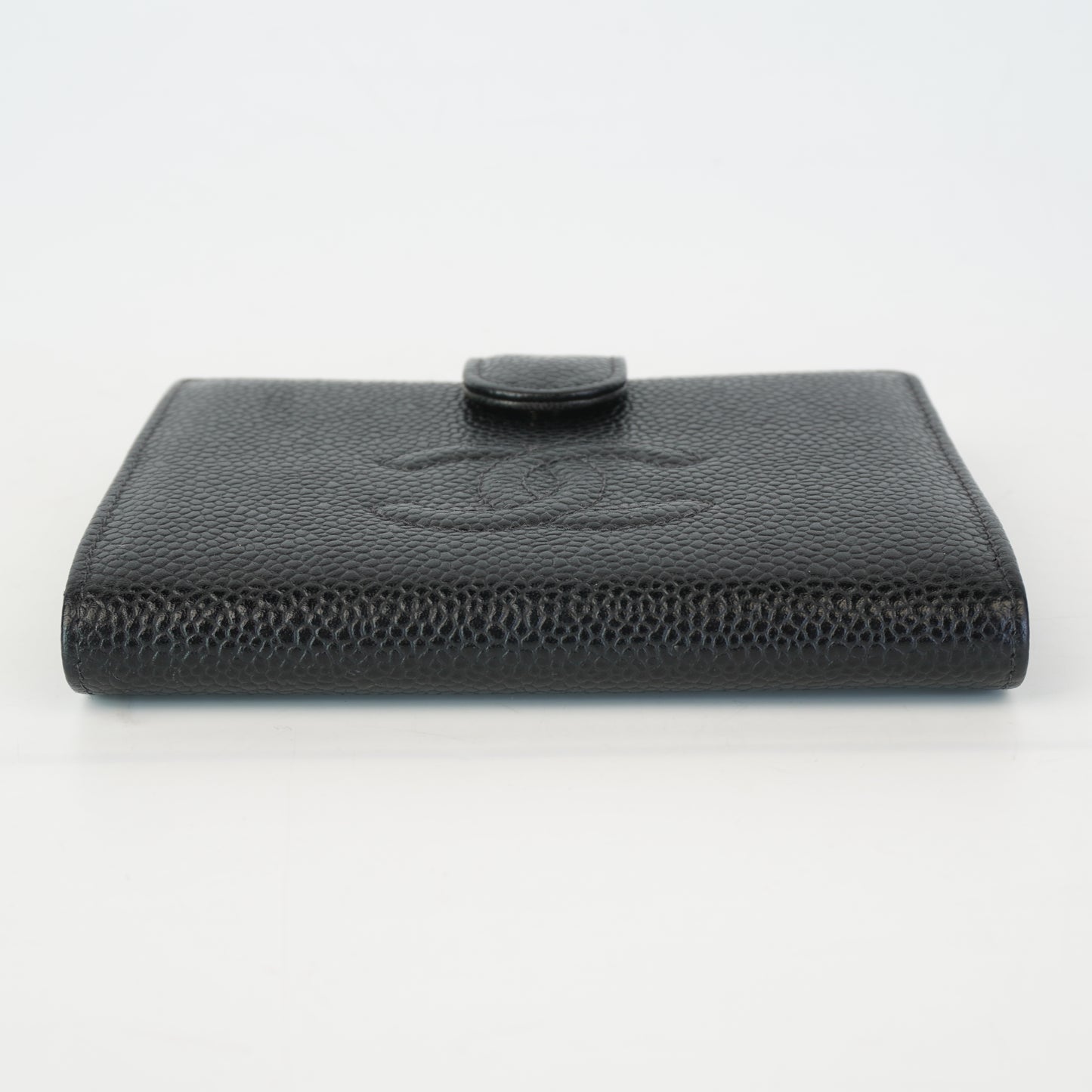 Chanel Quilted Cavier Bifold Wallet