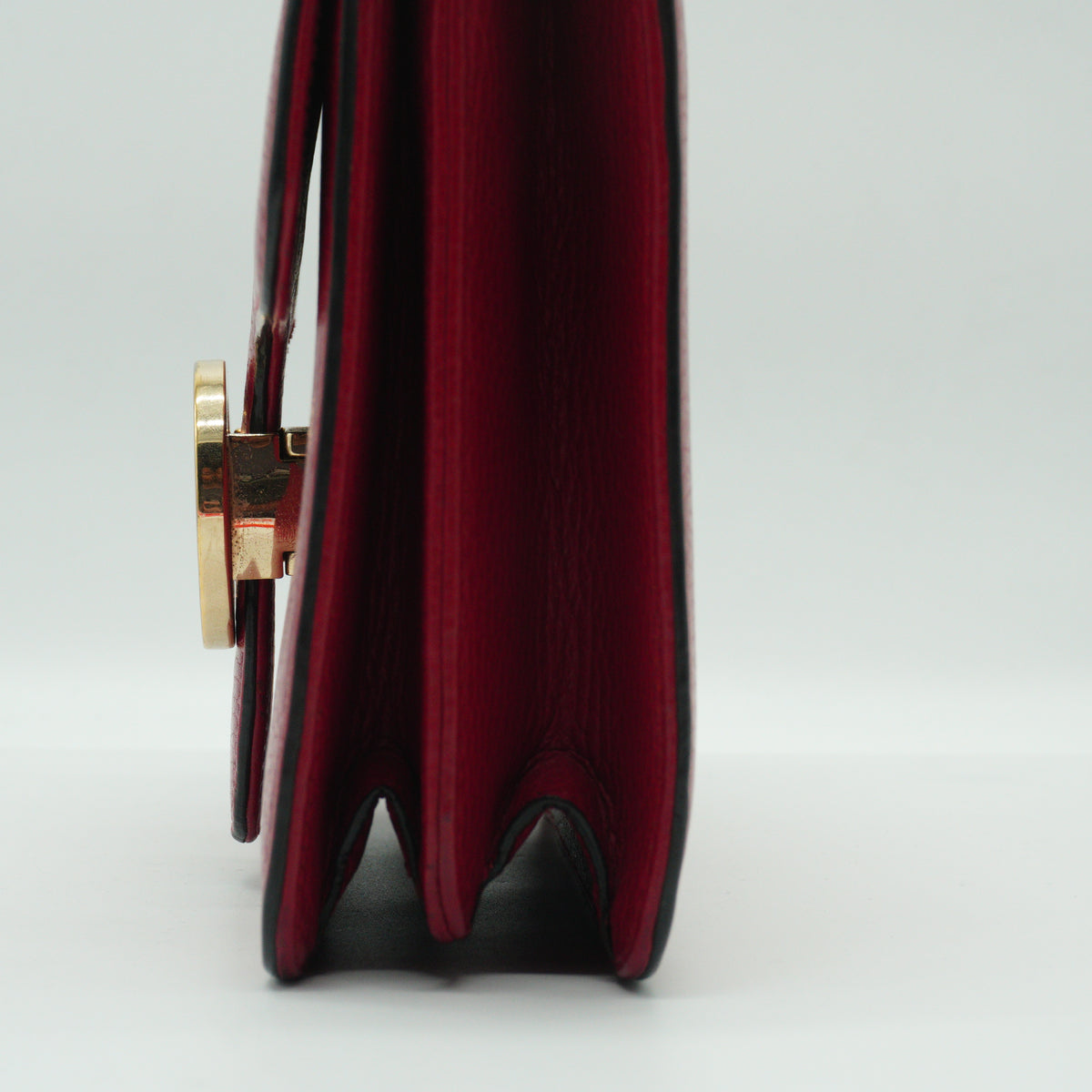 Gucci	Dollar Interlocking GG Small Calfskin Red GHW
