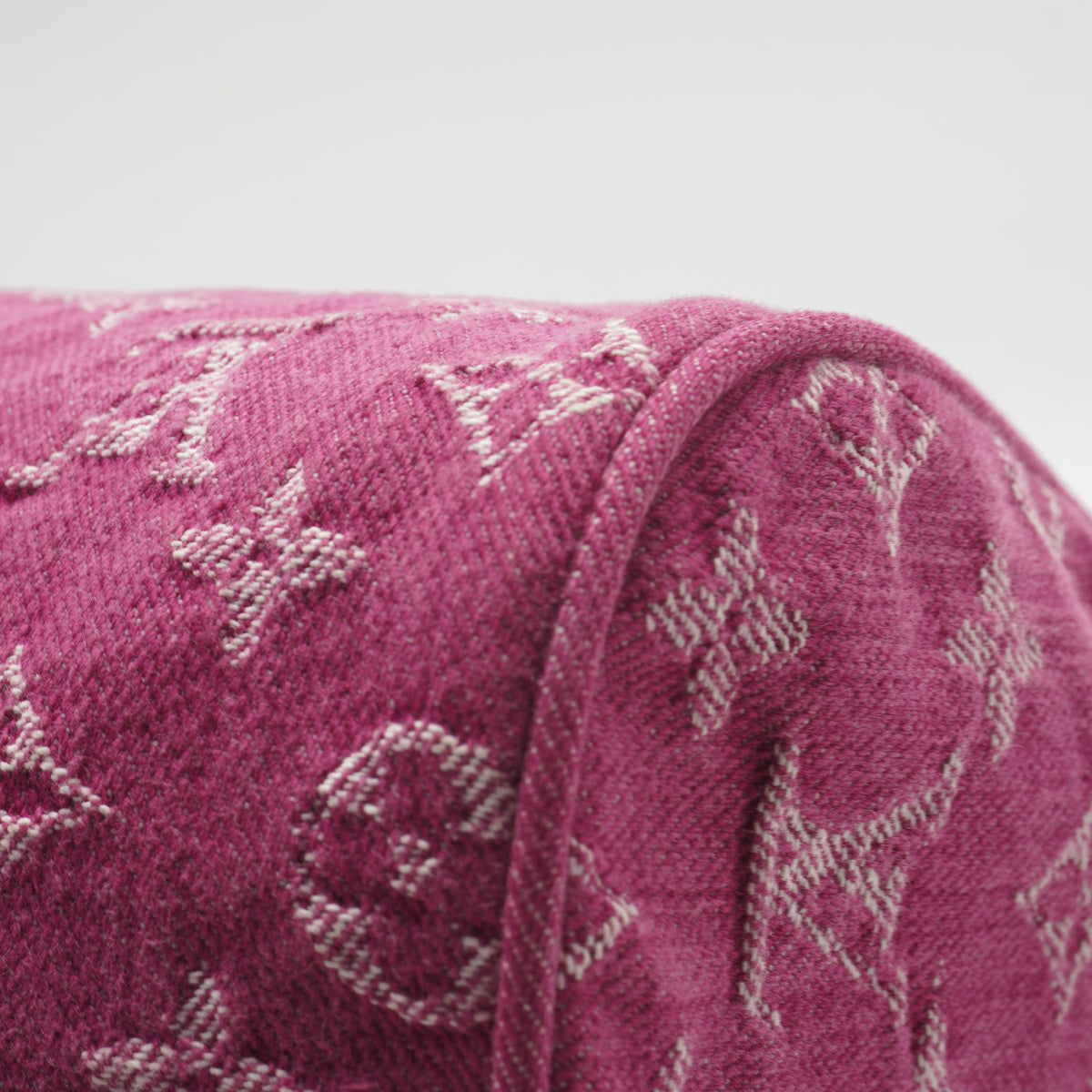 Louis Vuitton	Fuchsia Monogram Denim Neo Medium Speedy Bag GHW