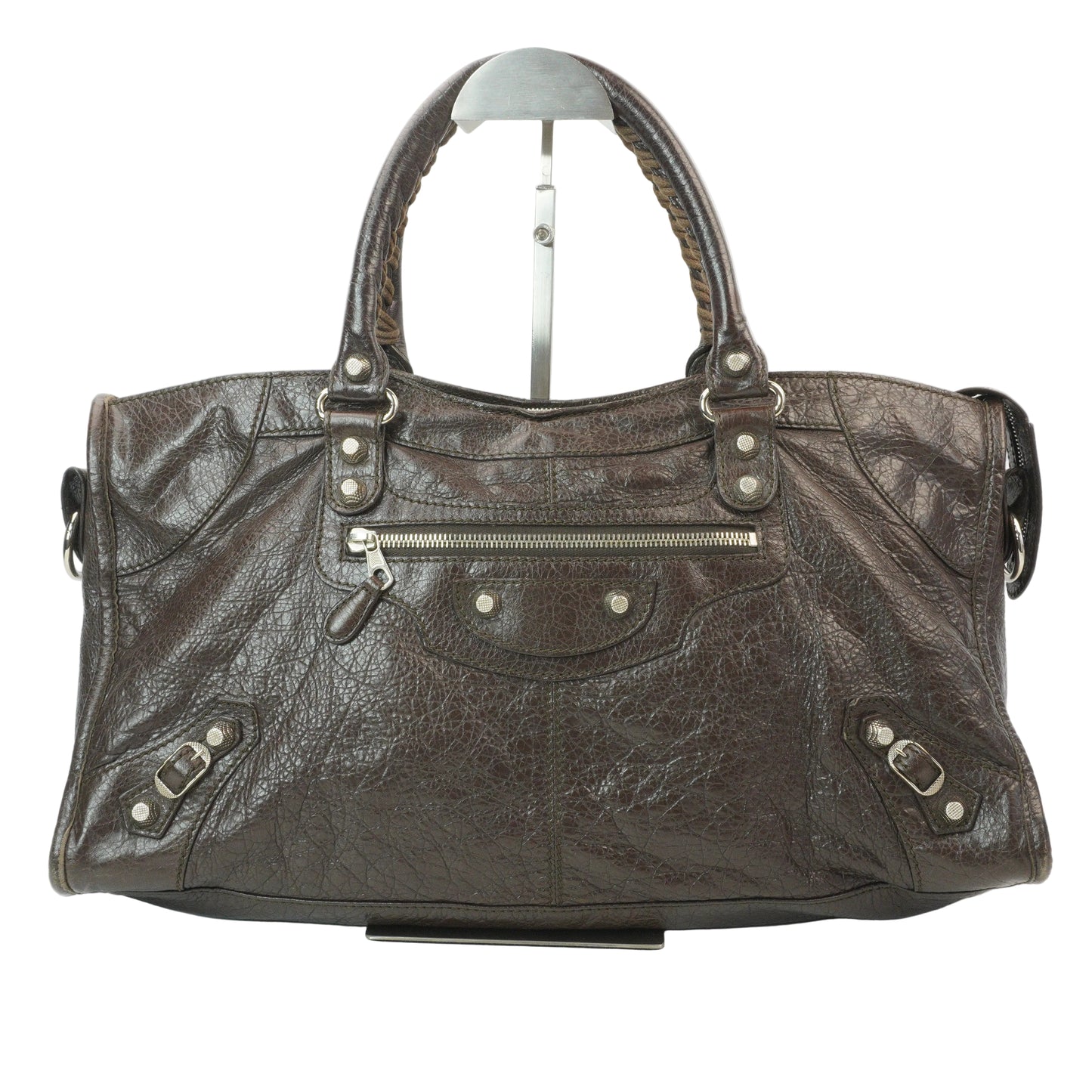 Balenciaga Classic City Bag  Brown SHW Large