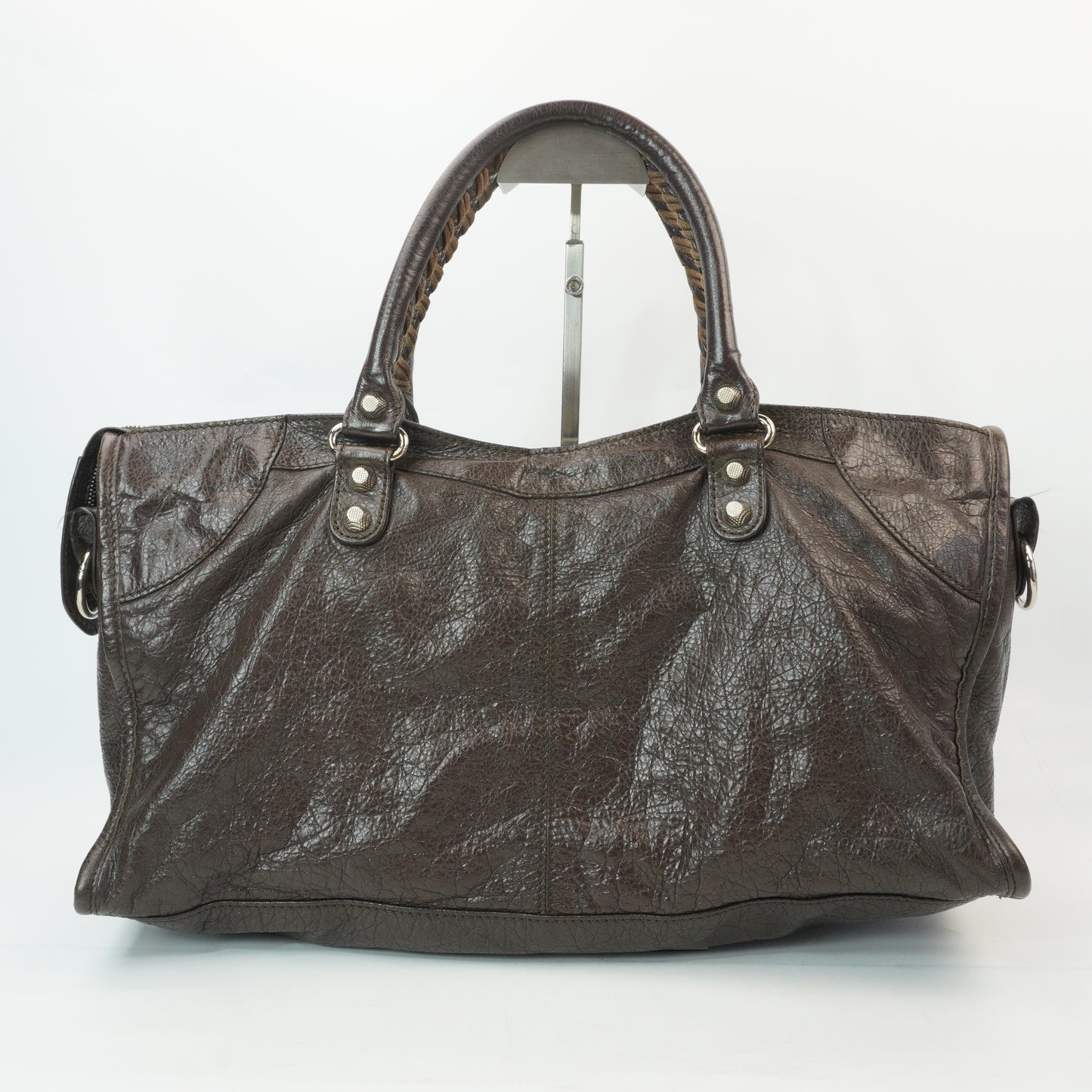 Balenciaga Classic City Bag  Brown SHW Large