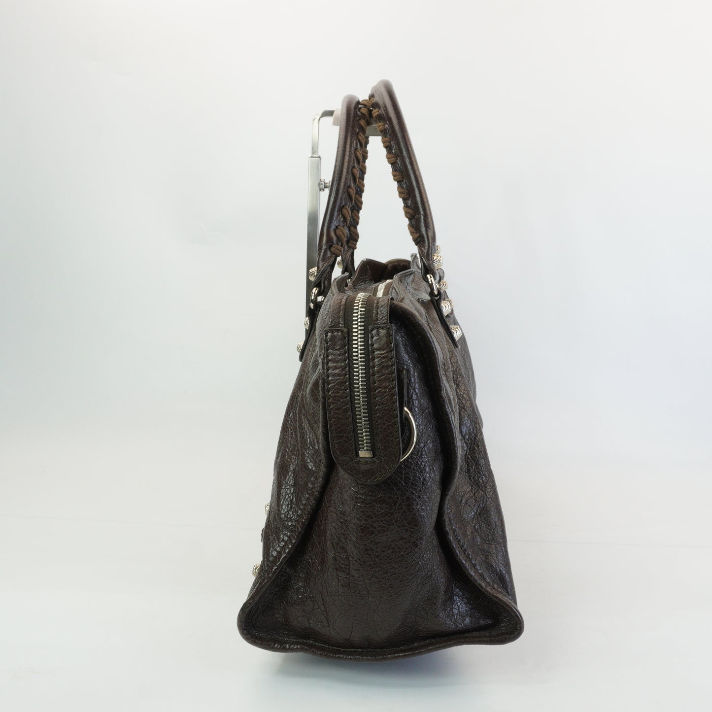Balenciaga Classic City Bag  Brown SHW Large