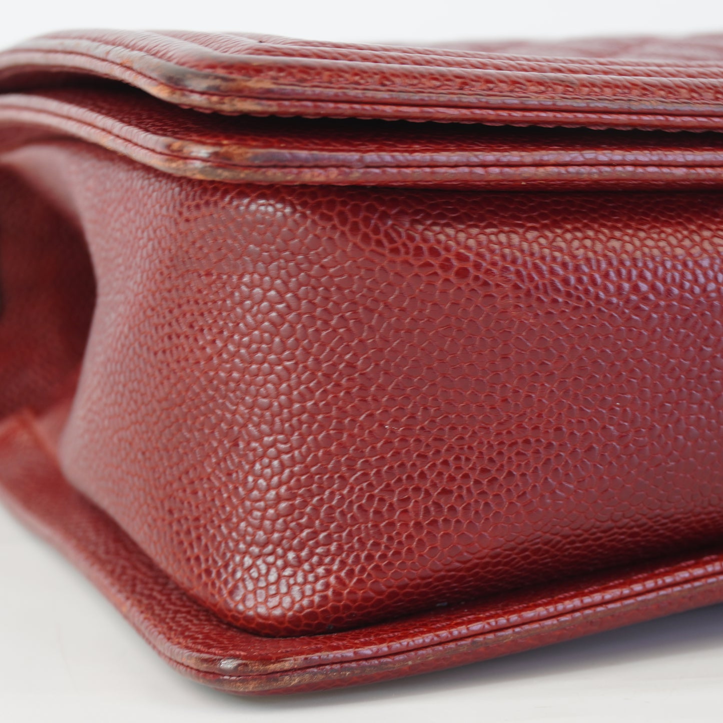 Chanel Le Boy Bag Dark Red