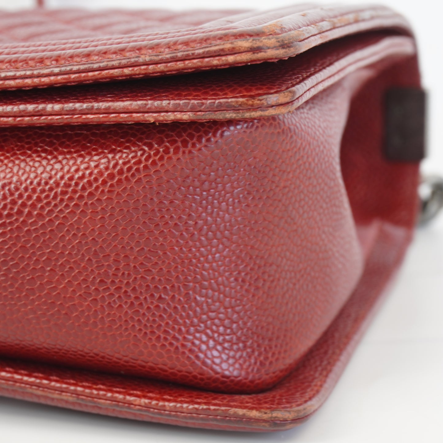 Chanel Le Boy Bag Dark Red