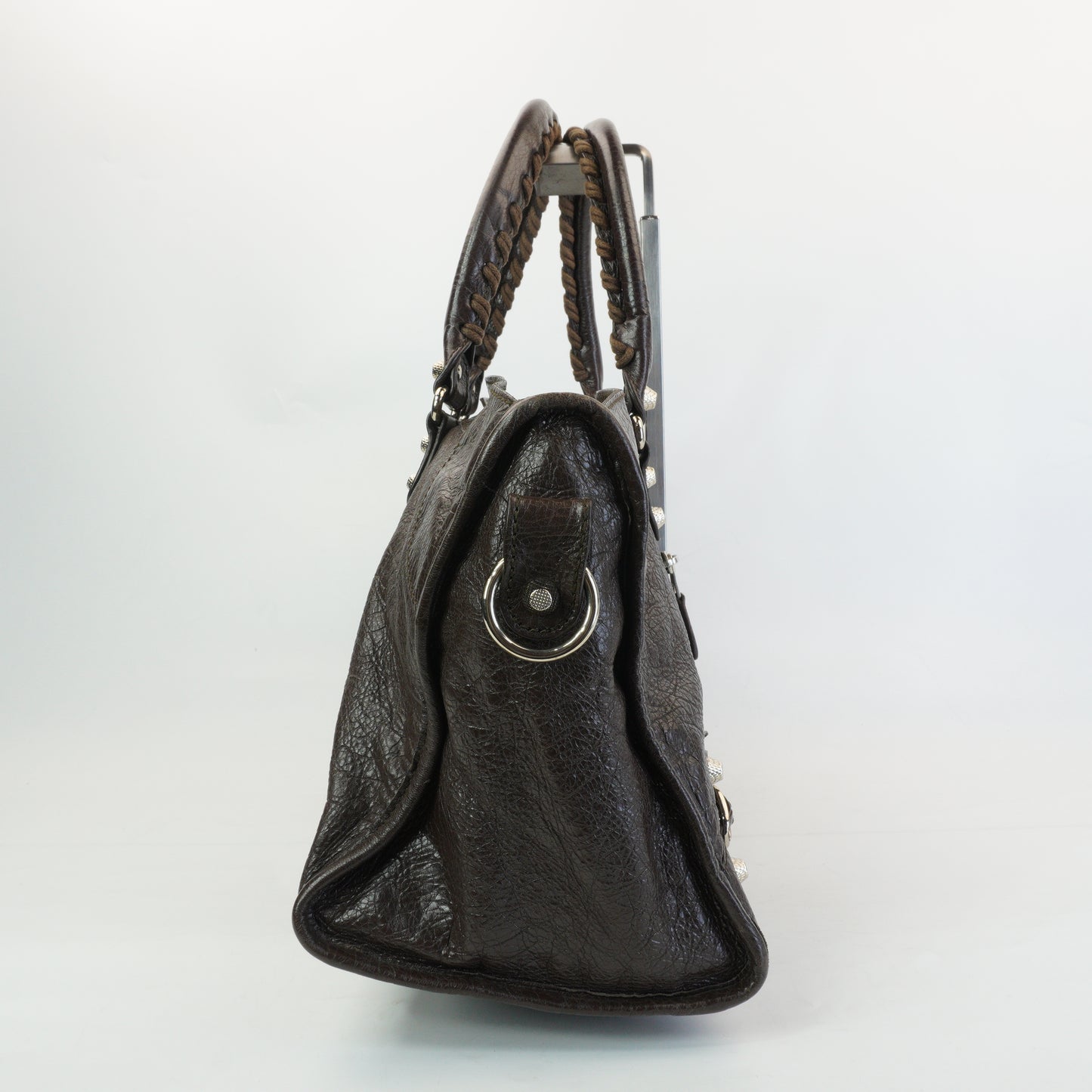 Balenciaga Classic City Bag  Brown SHW Large