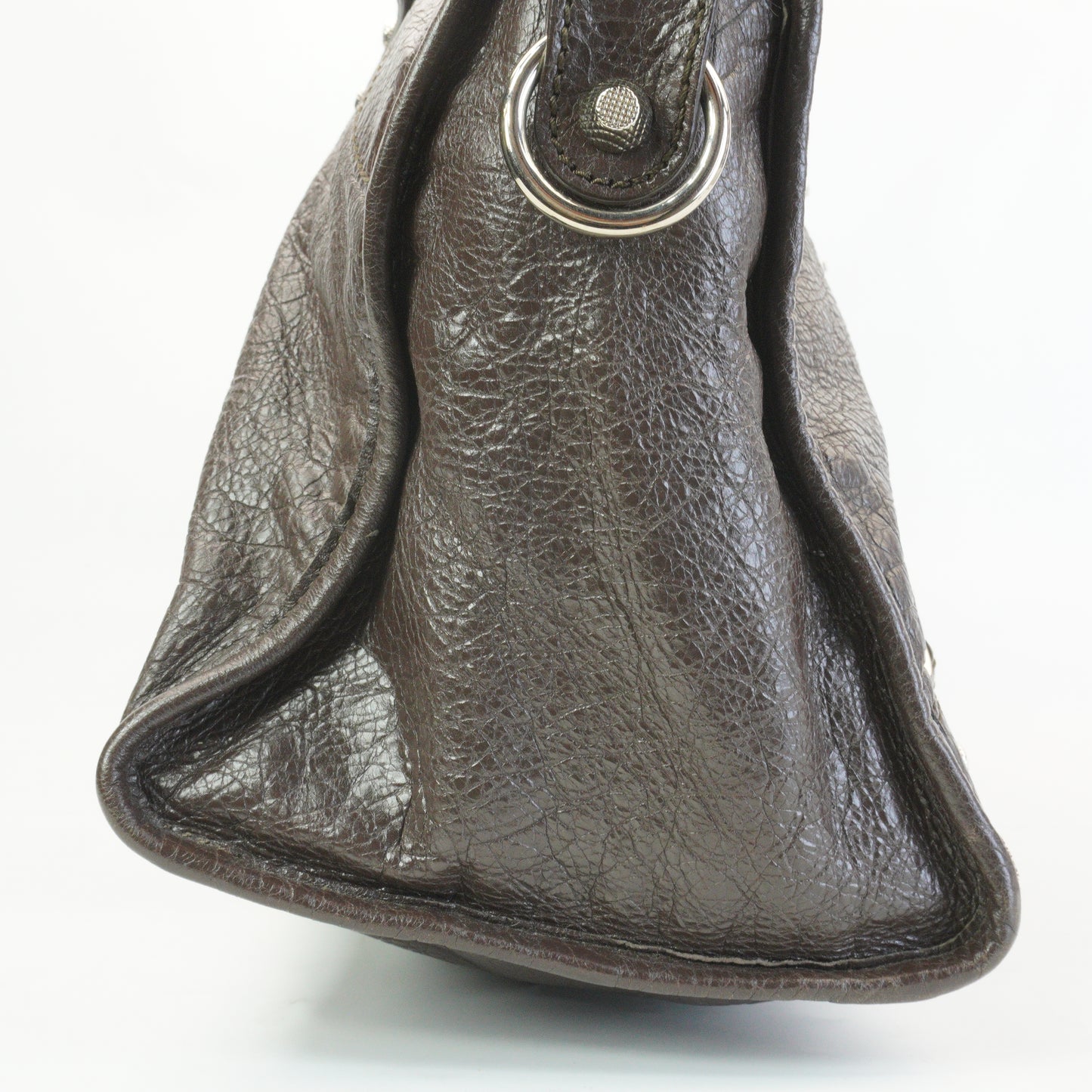 Balenciaga Classic City Bag  Brown SHW Large