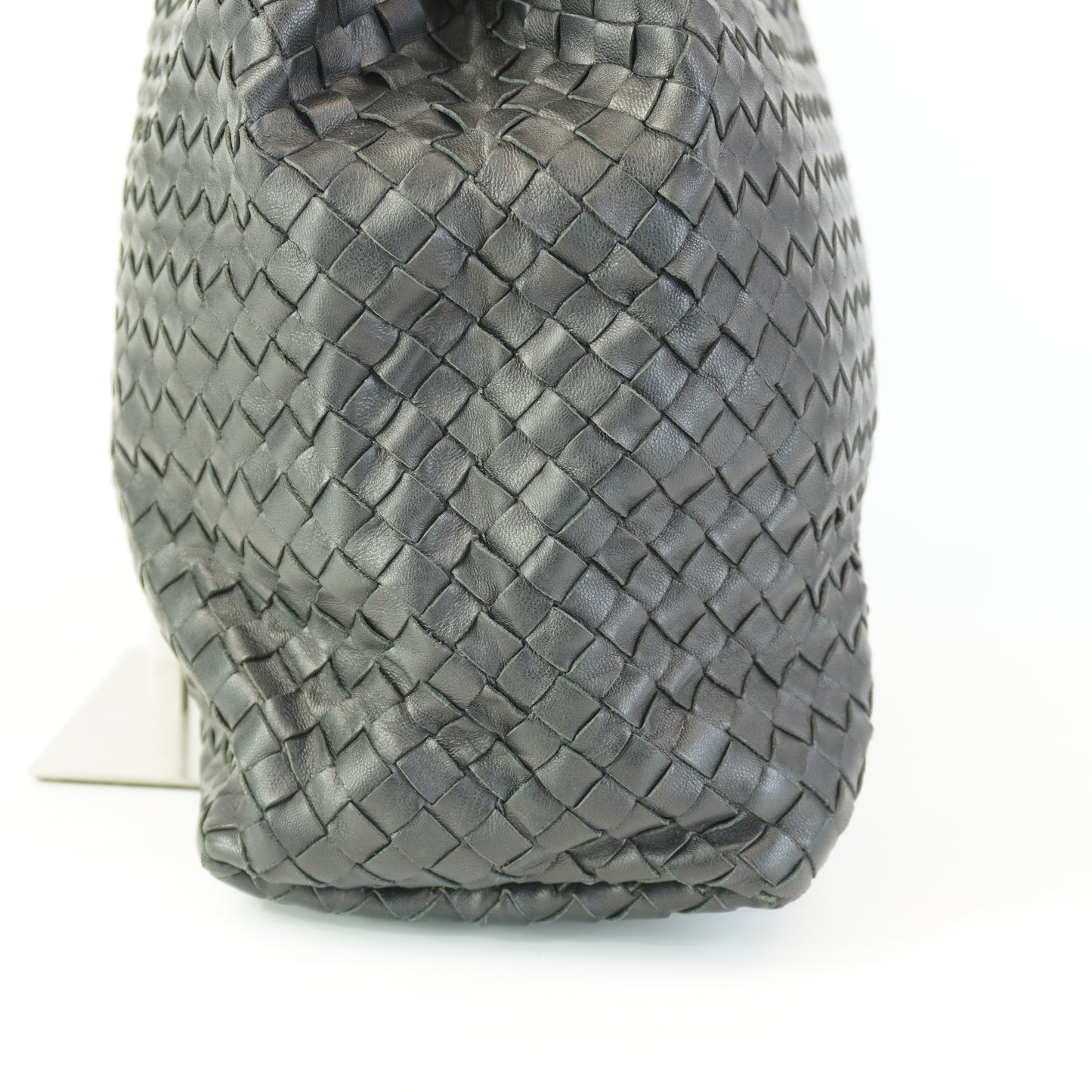 Bottega Veneta Intrecciato Garda Tote Black