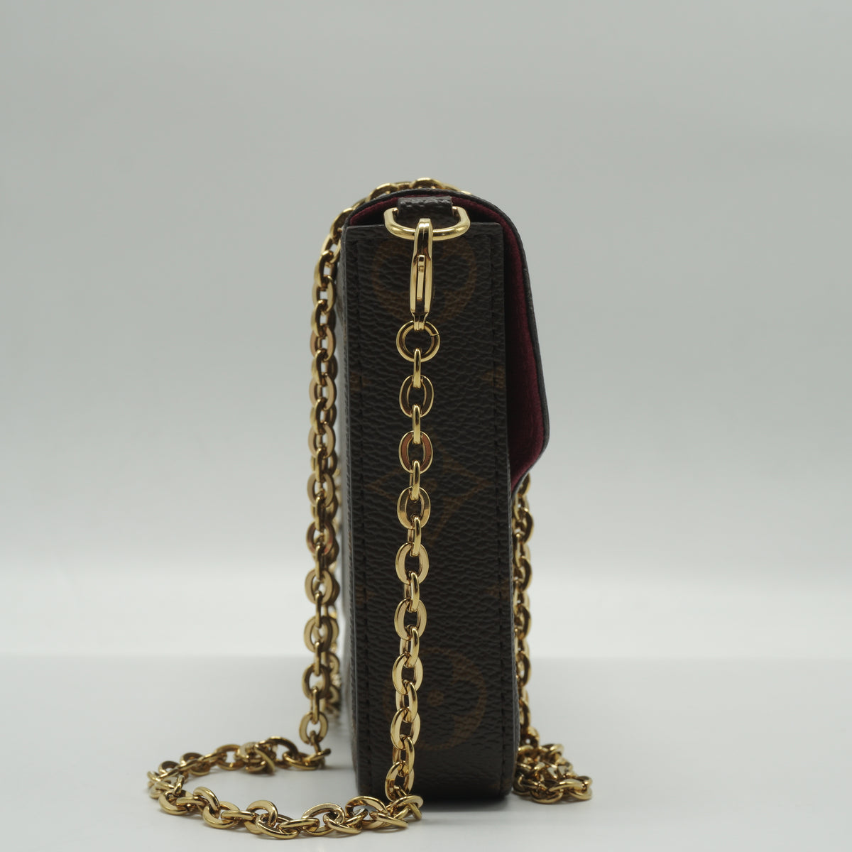 Louis Vuitton	Pochette Félicie PM monogram canvas GHW