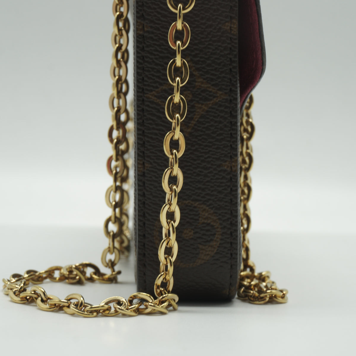 Louis Vuitton	Pochette Félicie PM monogram canvas GHW